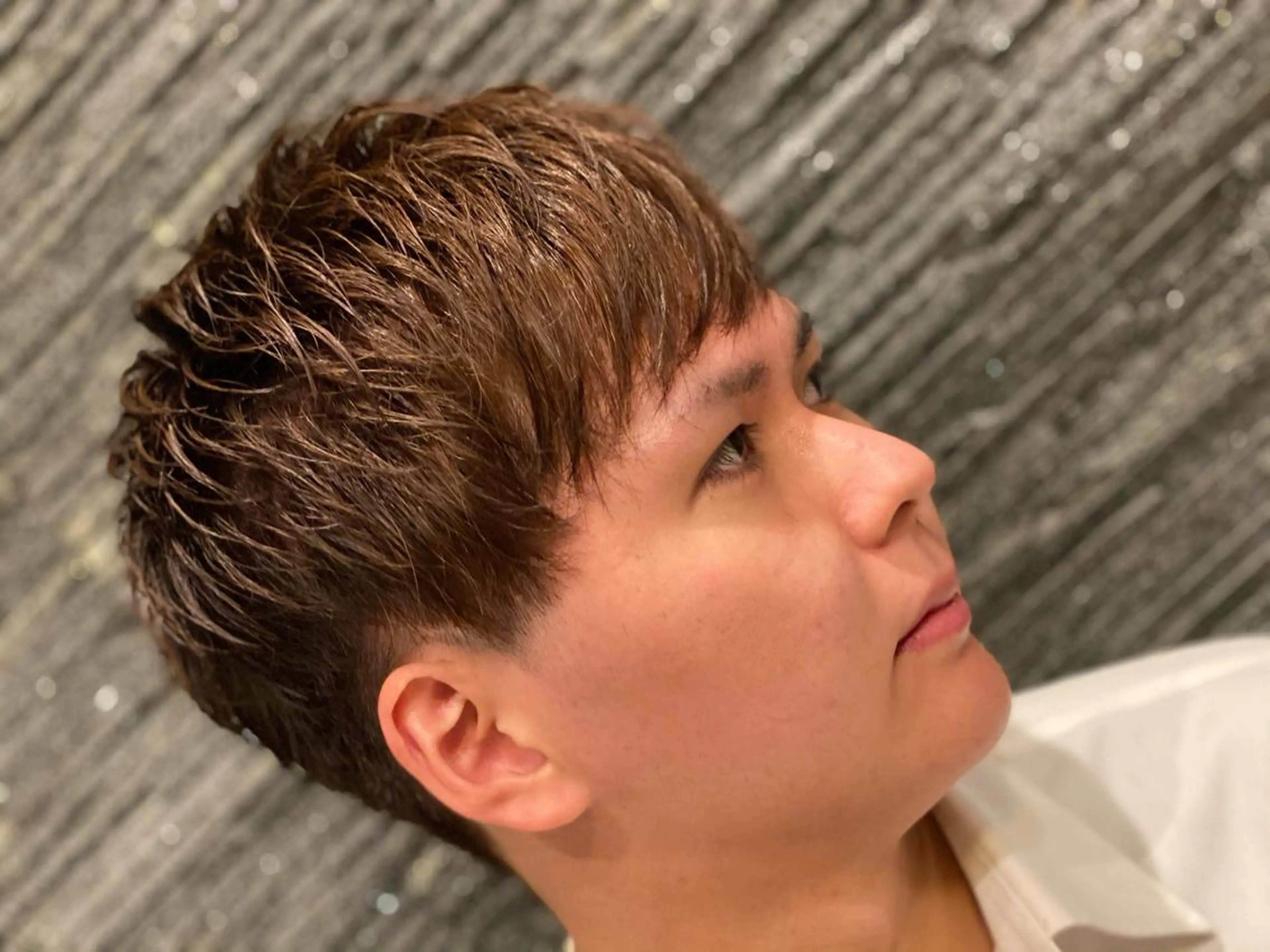 ショート メンズ 浅見 天翔のヘアスタイル