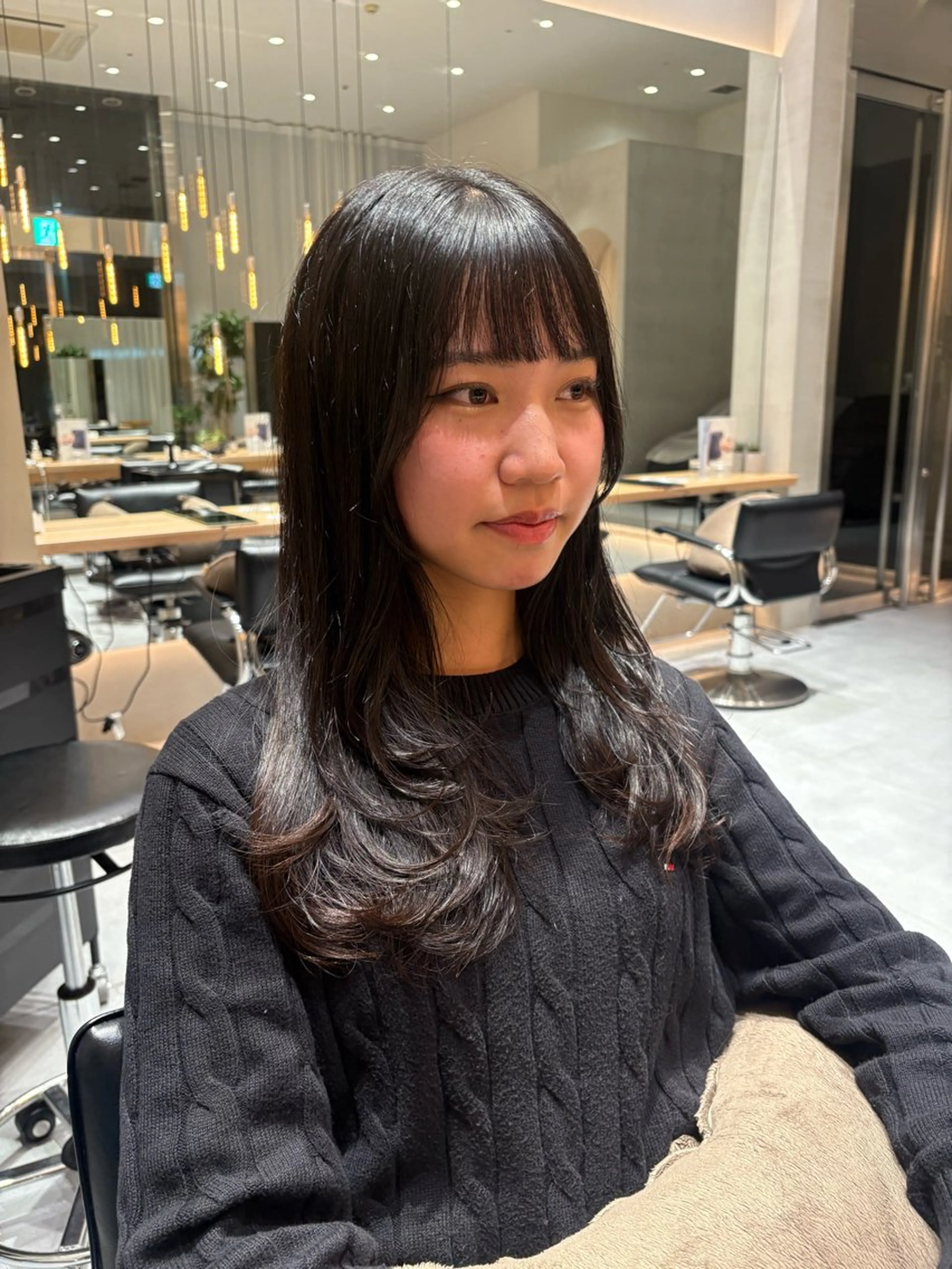 ロング 風香🪼レイヤー /透明感カラーのヘアスタイル