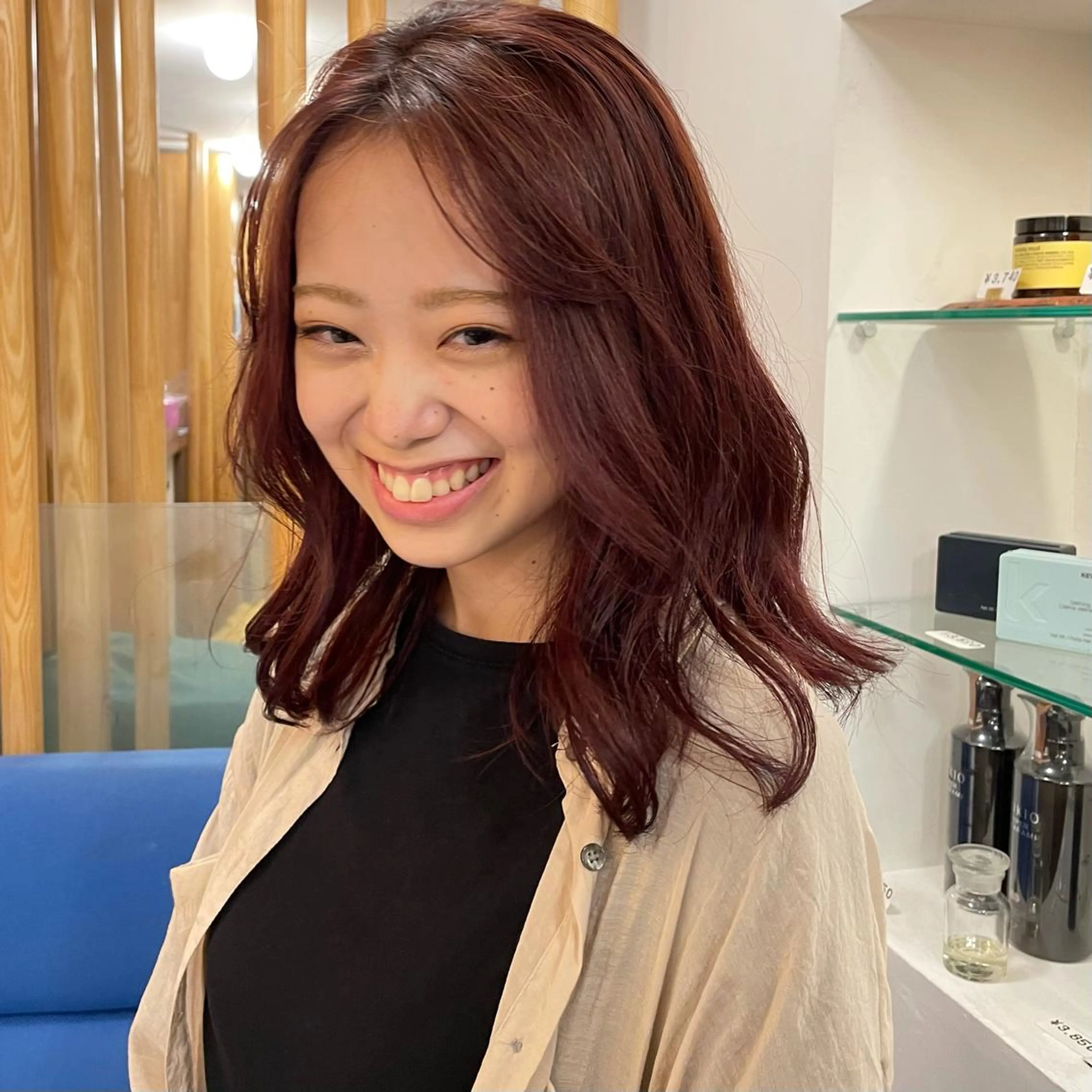 カラー 🍊mai🍊 似合わせスタイル🌿のヘアスタイル