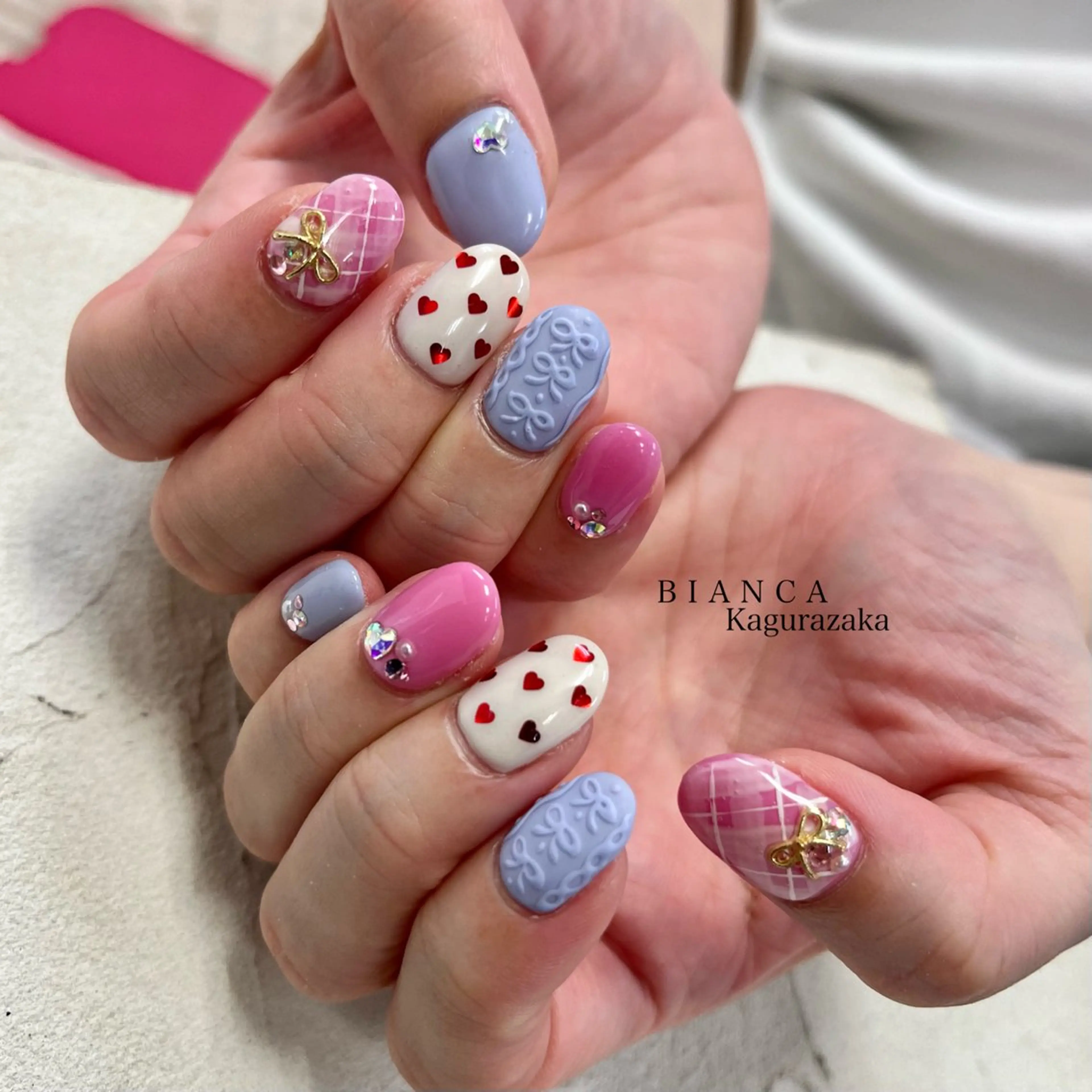 ネイル ハンドネイル ハンドケア BIANCA Ouchidaのネイルデザイン