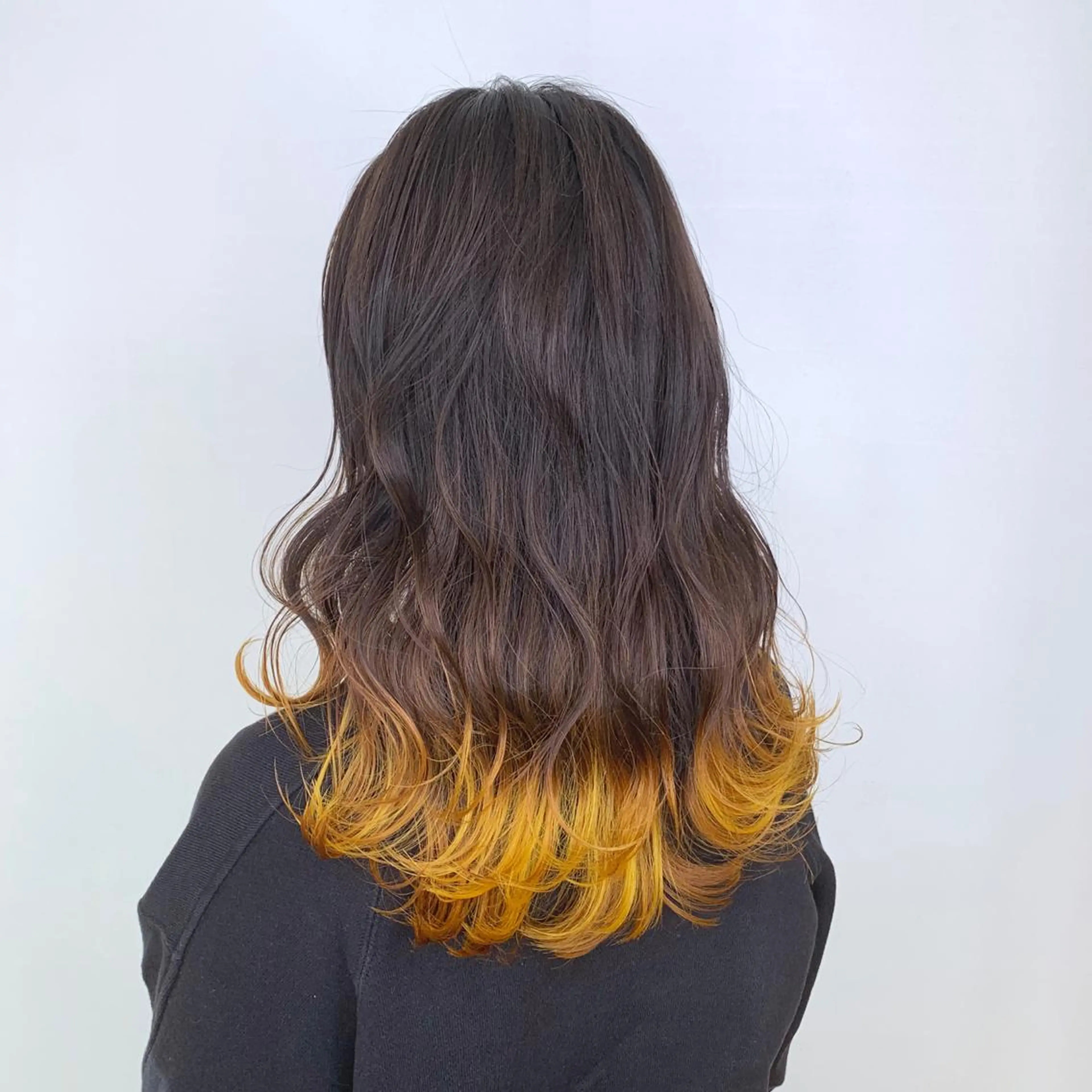 セミロング カラー 似合わせカット🌿 前川のヘアスタイル