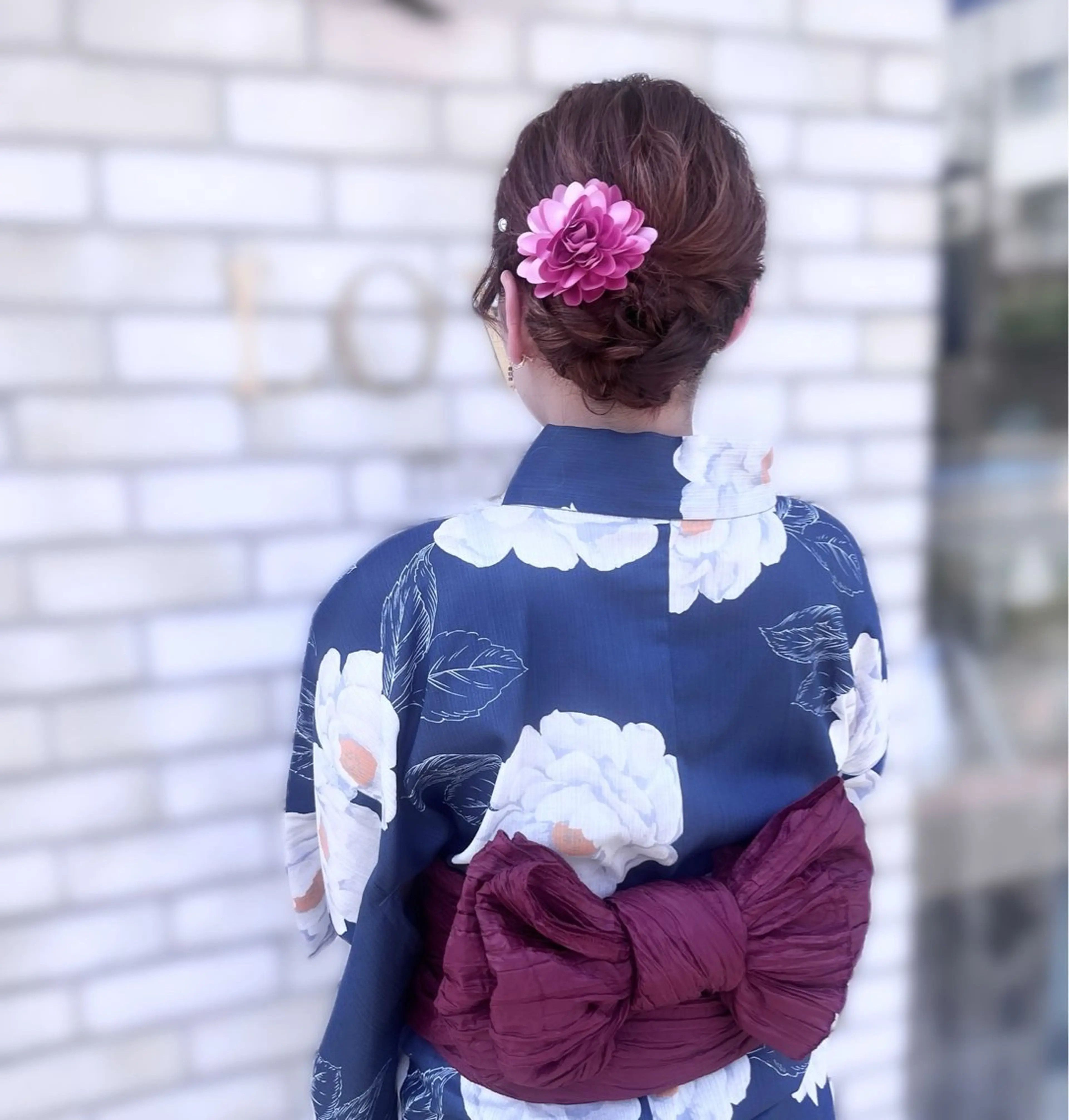 ヘアセット yume lovisのヘアスタイル