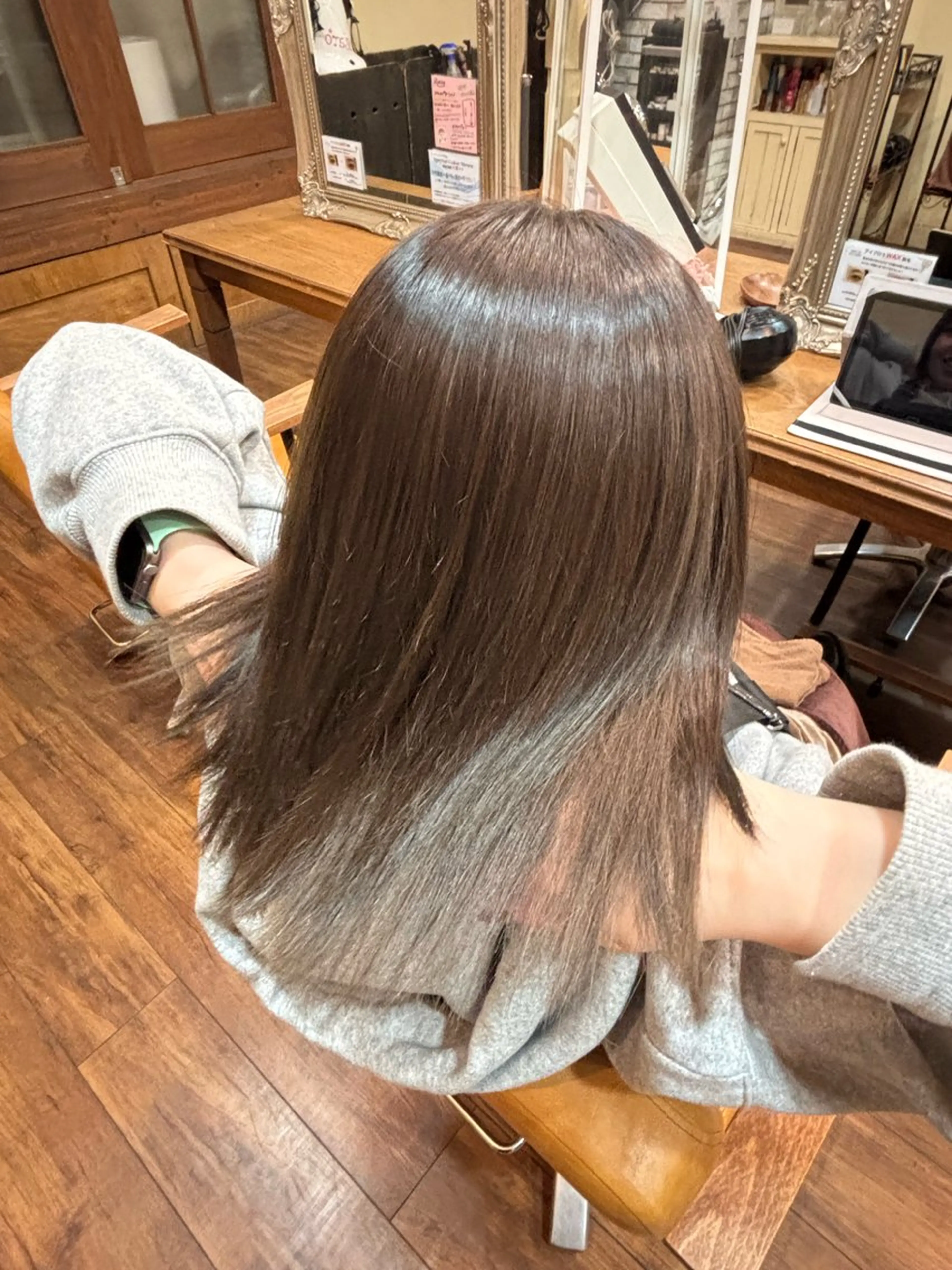 カラー あかね メンズカットのヘアスタイル
