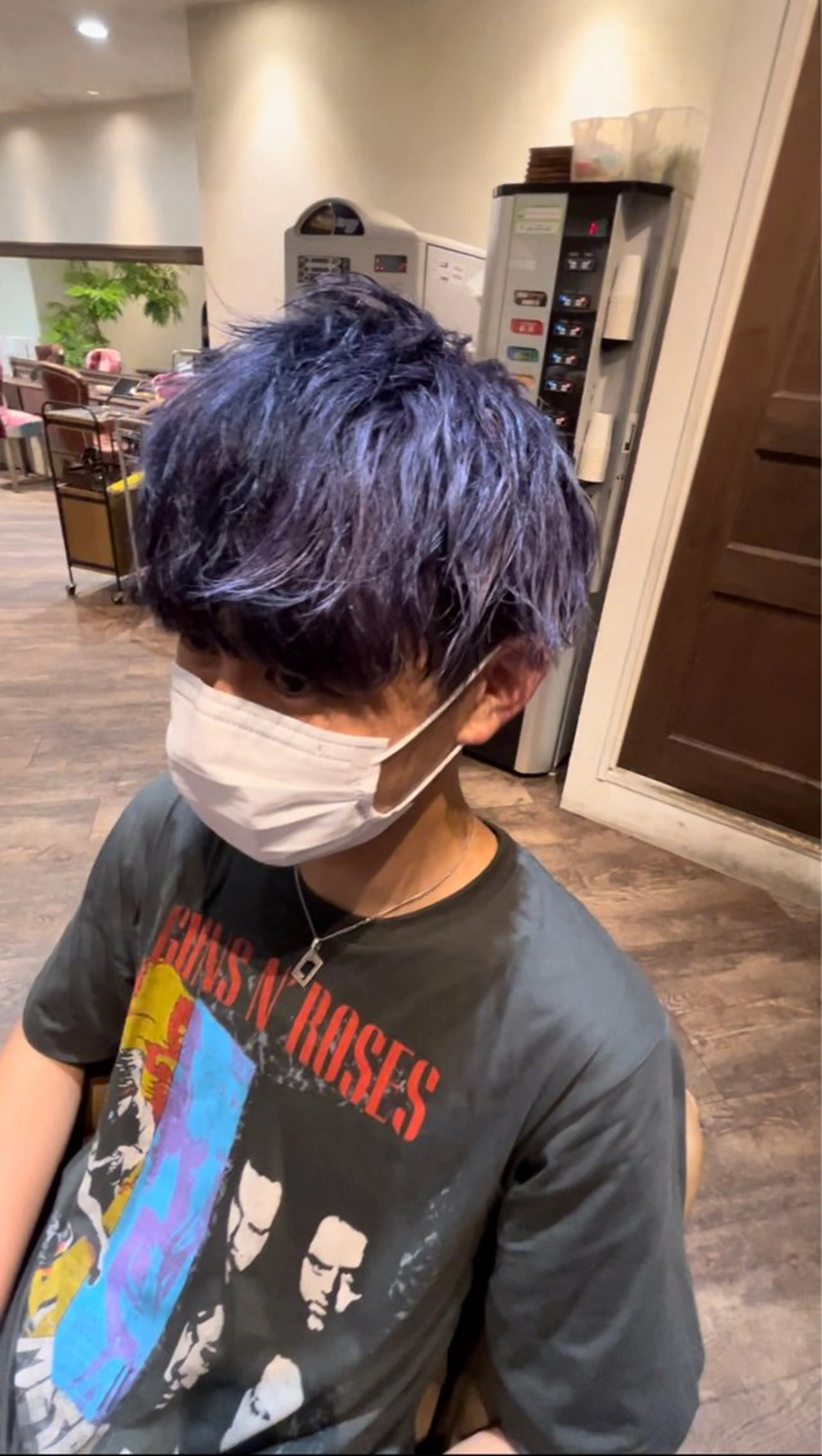 カラー メンズ シルバー 橘 ゆきののヘアスタイル