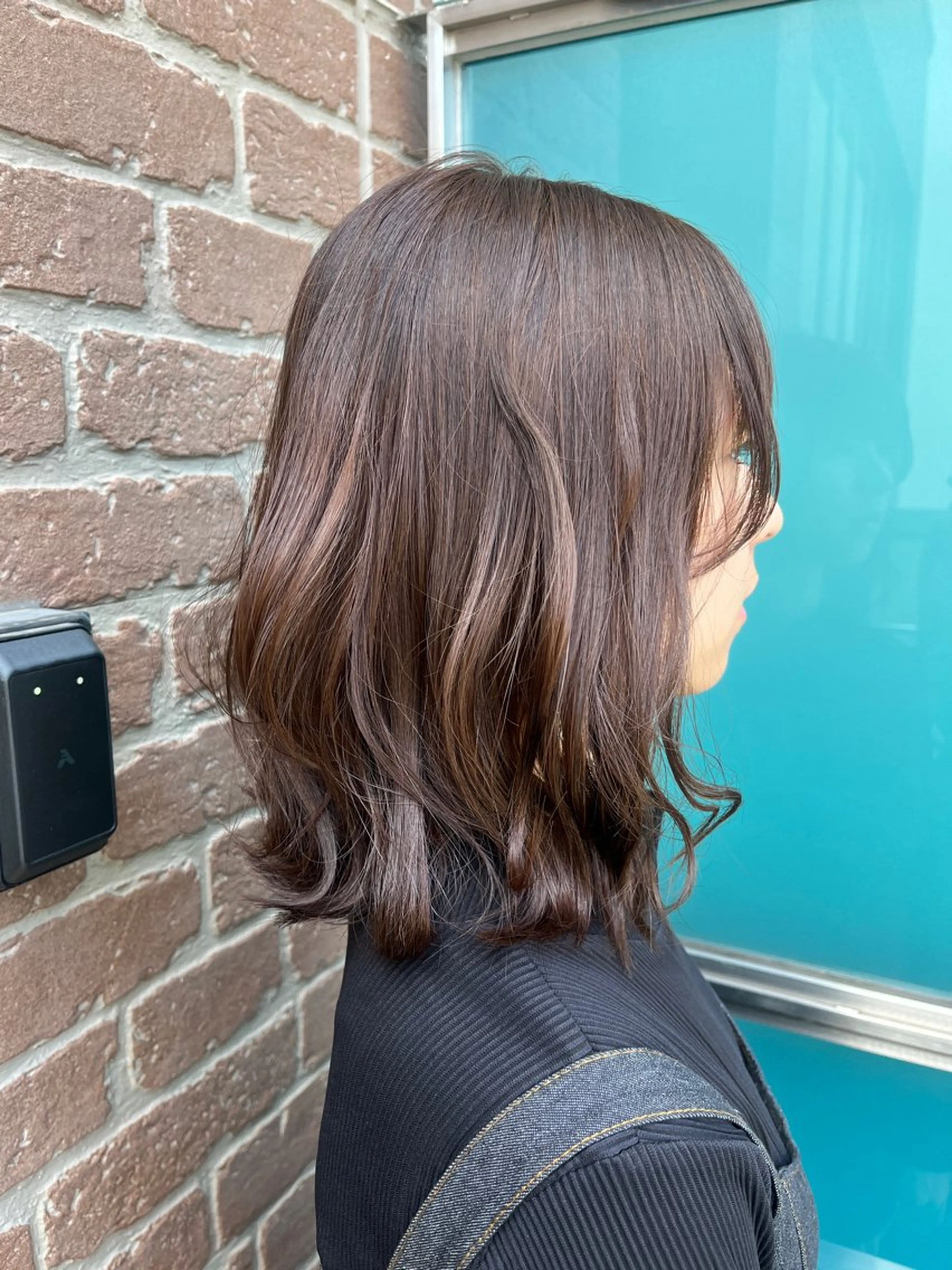 セミロング カラー メンズ カット トリートメント ヘッドスパ times salon名駅所属・久木原 ゆりのヘアスタイル