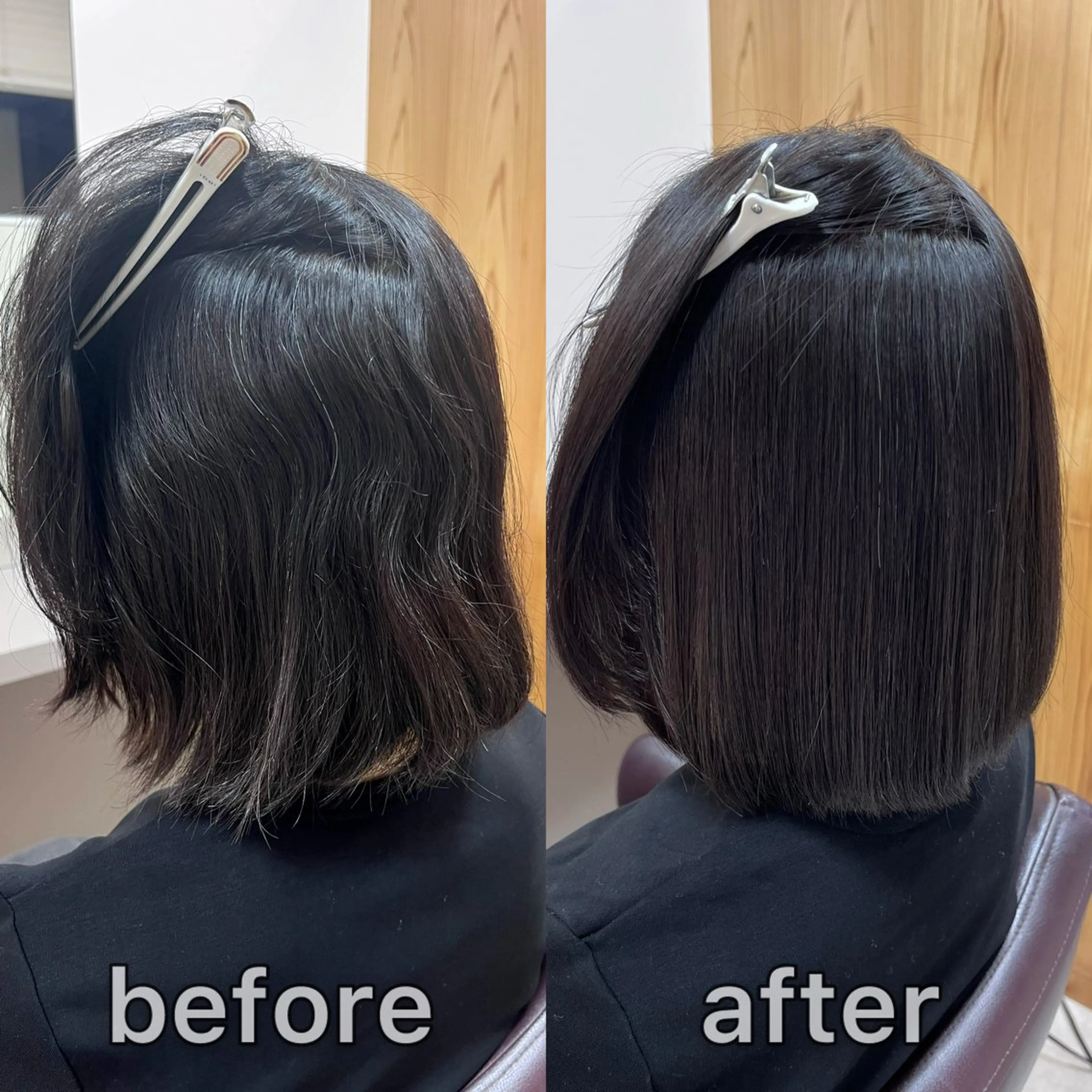 ショート パーマ 縮毛矯正 トリートメント KIZU 髪質改善 オカルト怪談のヘアスタイル