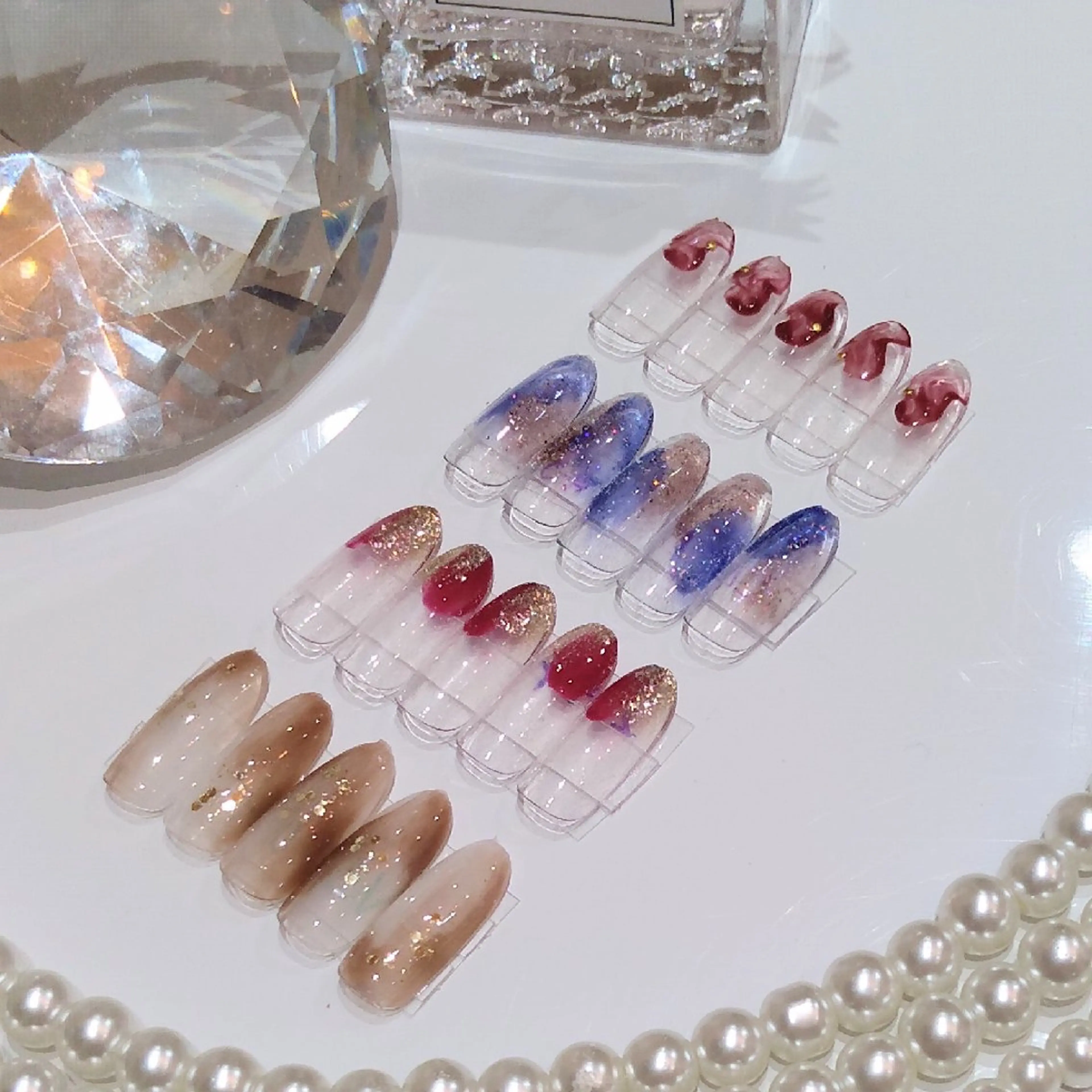 ネイル ニュアンスネイル ハンドネイル たかなし かなのネイルデザイン