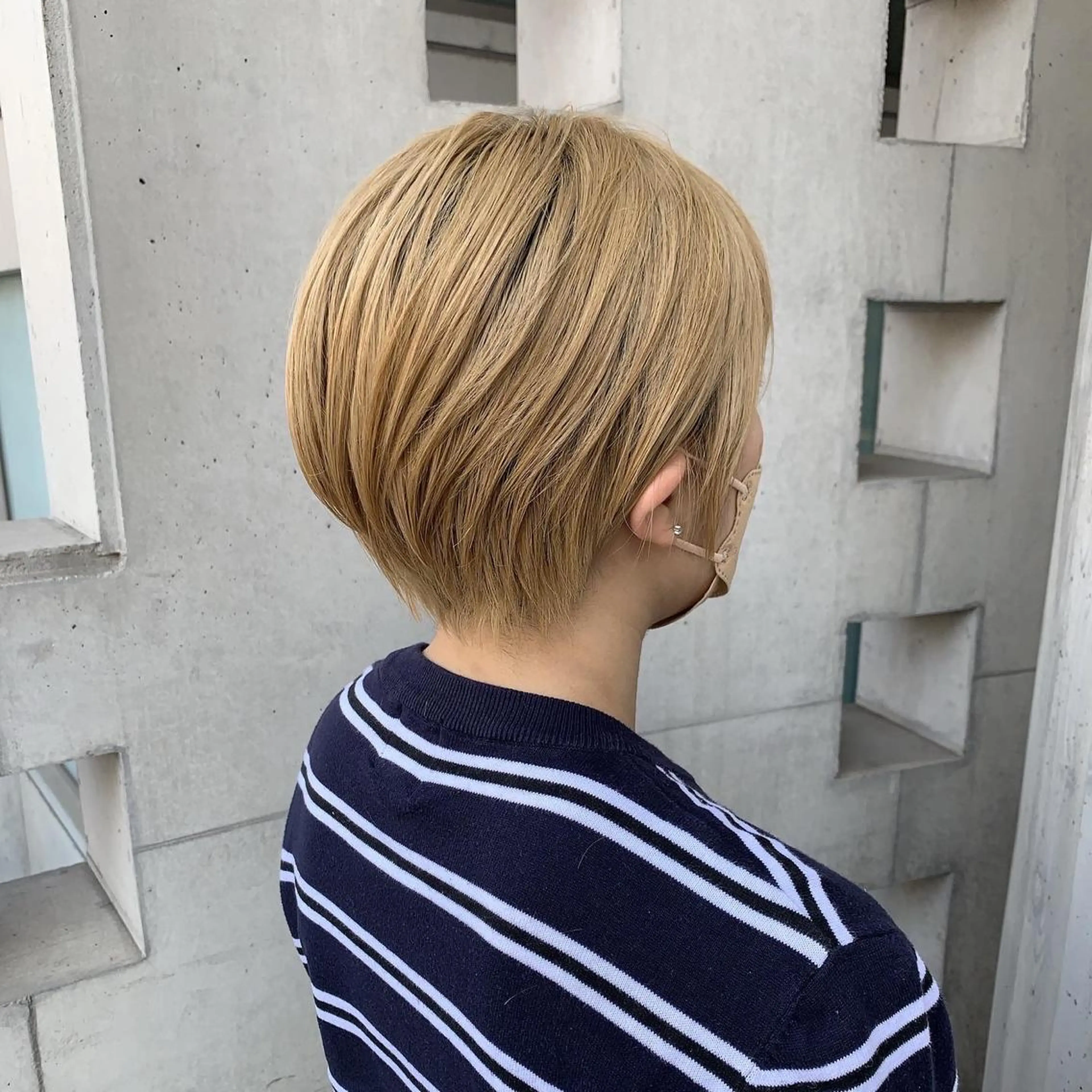 ショート Leverage New York所属・小滝 楓のヘアスタイル