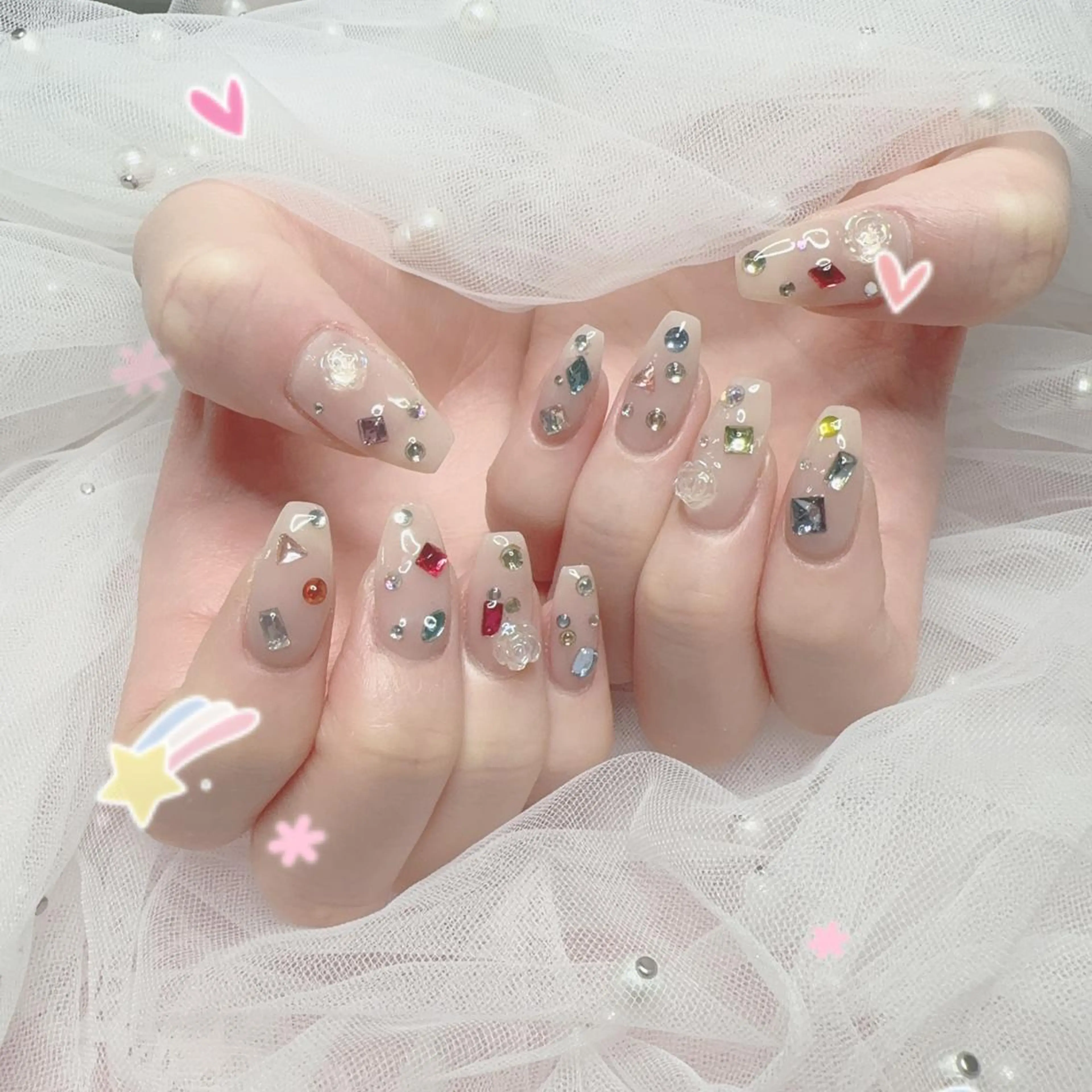 ネイル ハンドネイル 🎀シズカ nail🎀のネイルデザイン