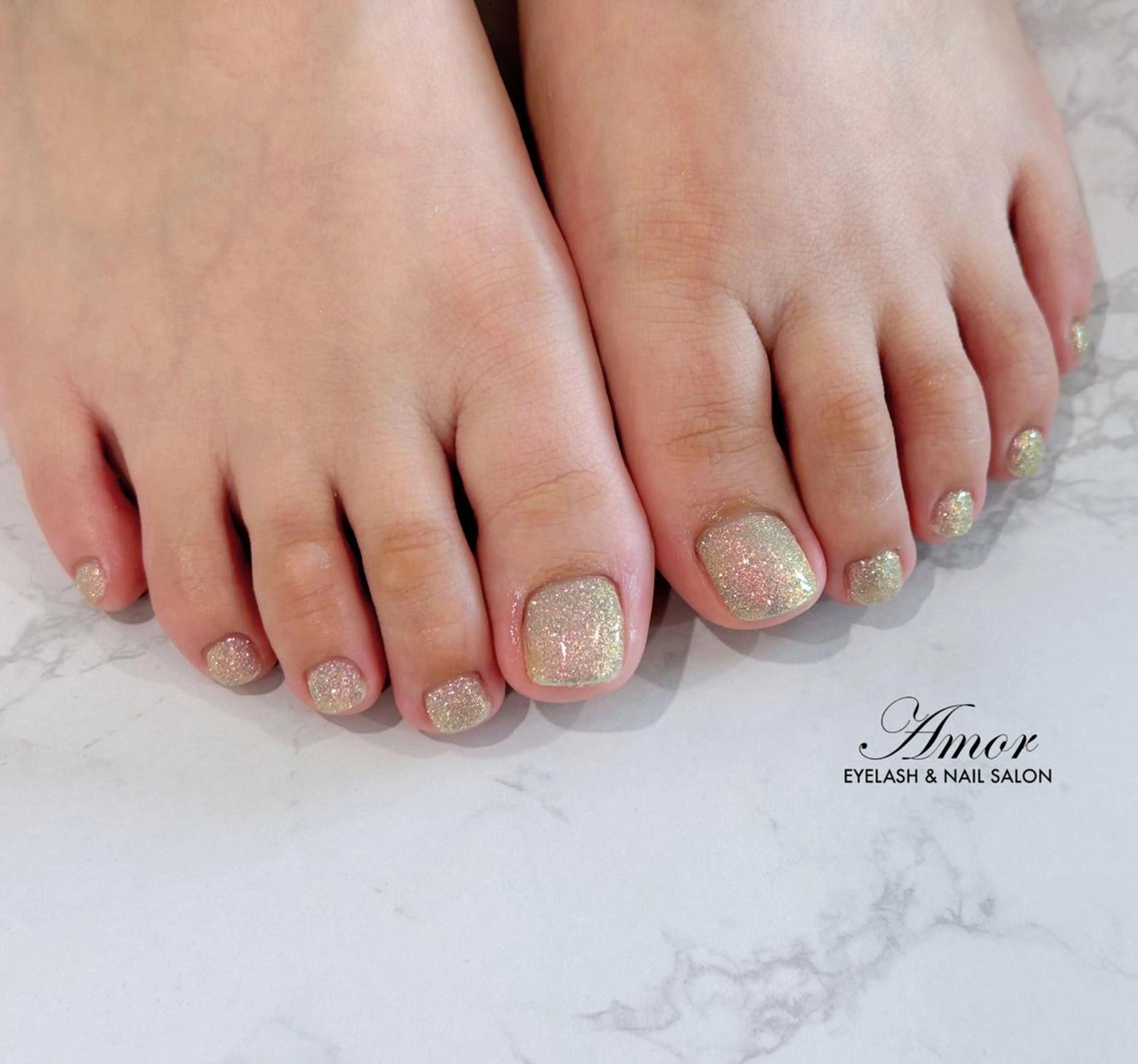 【フット】ワンカラーの写真