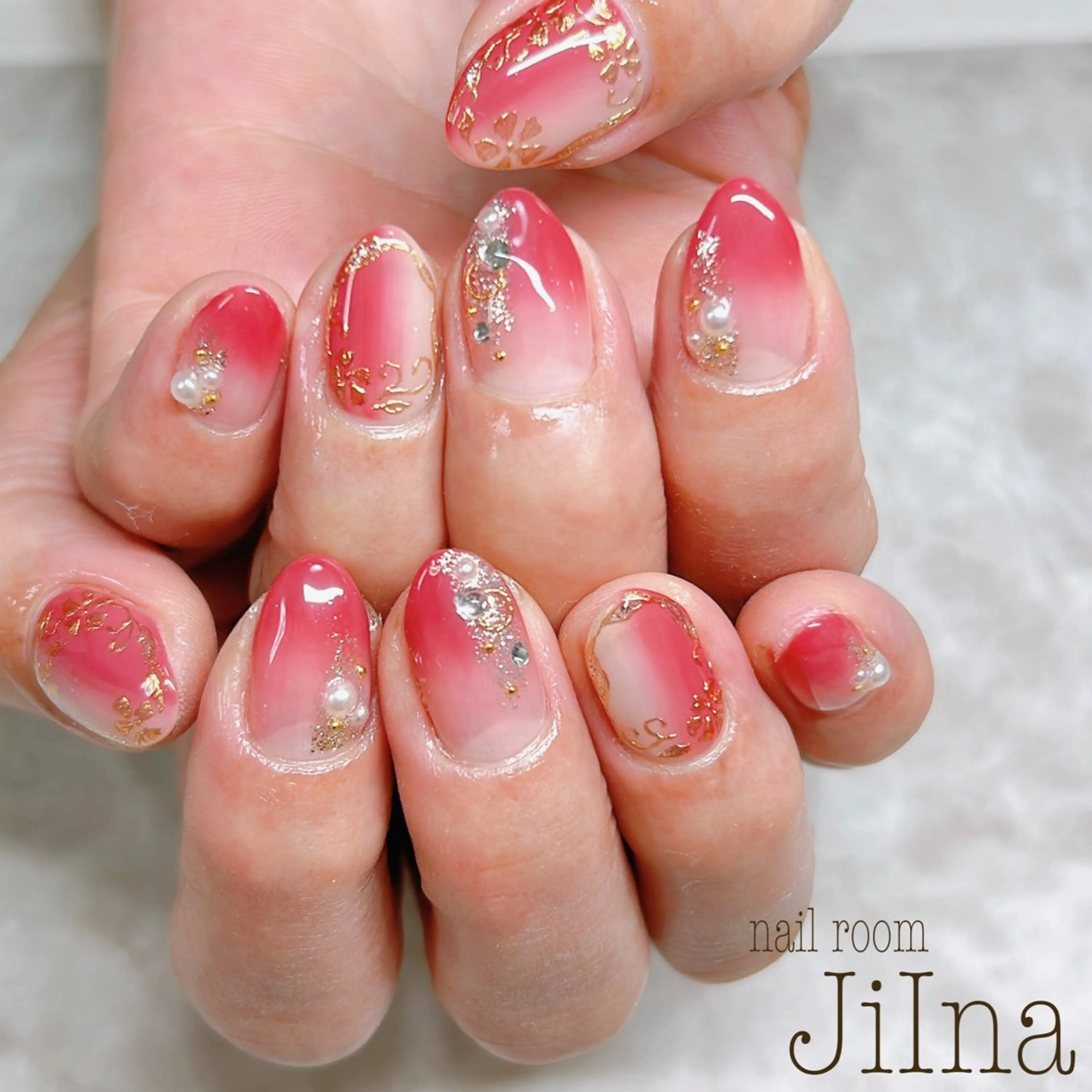ネイル 持ち込み JiIna nailのネイルデザイン