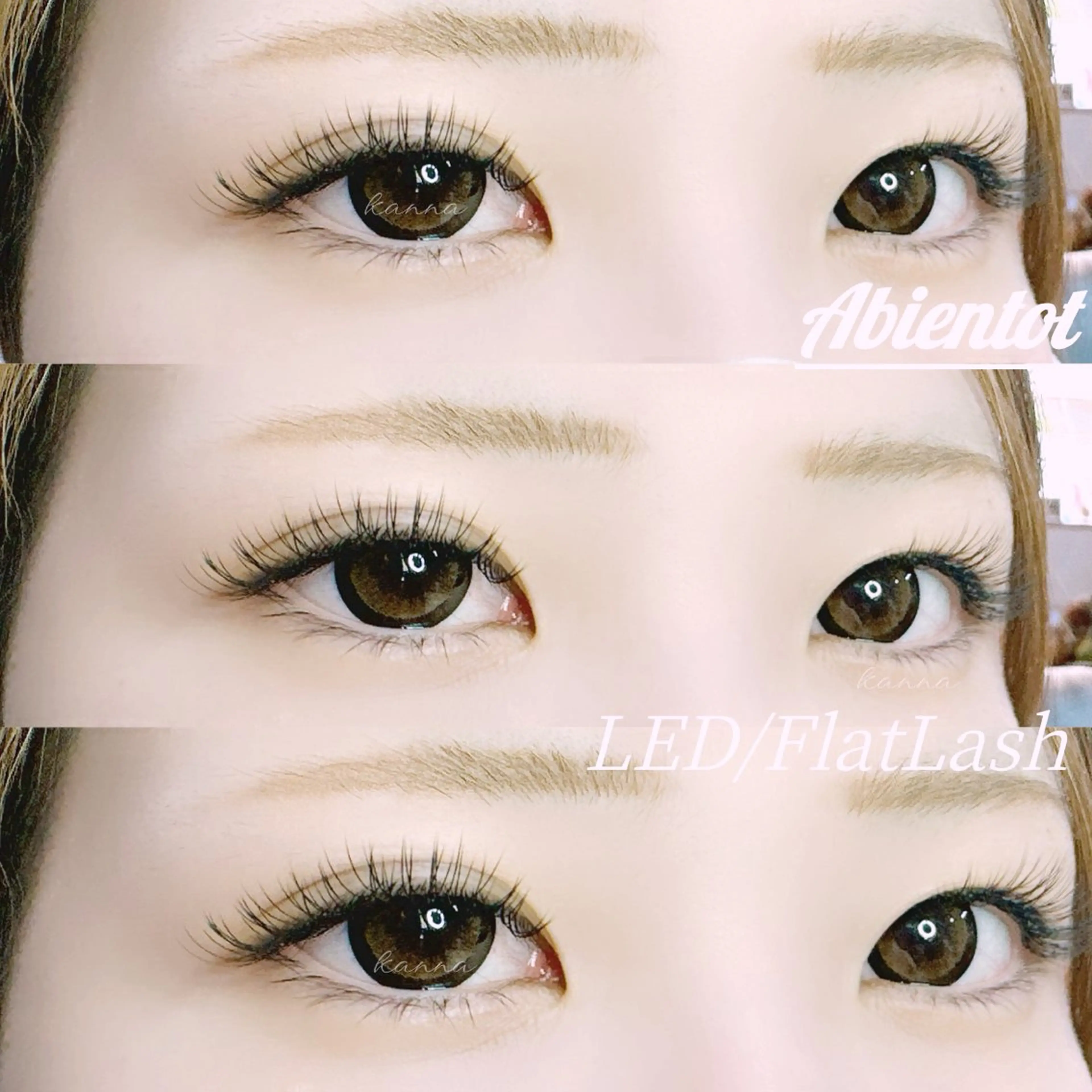 マツエク・マツパ Abientot Kannaのマツエク・マツパデザイン