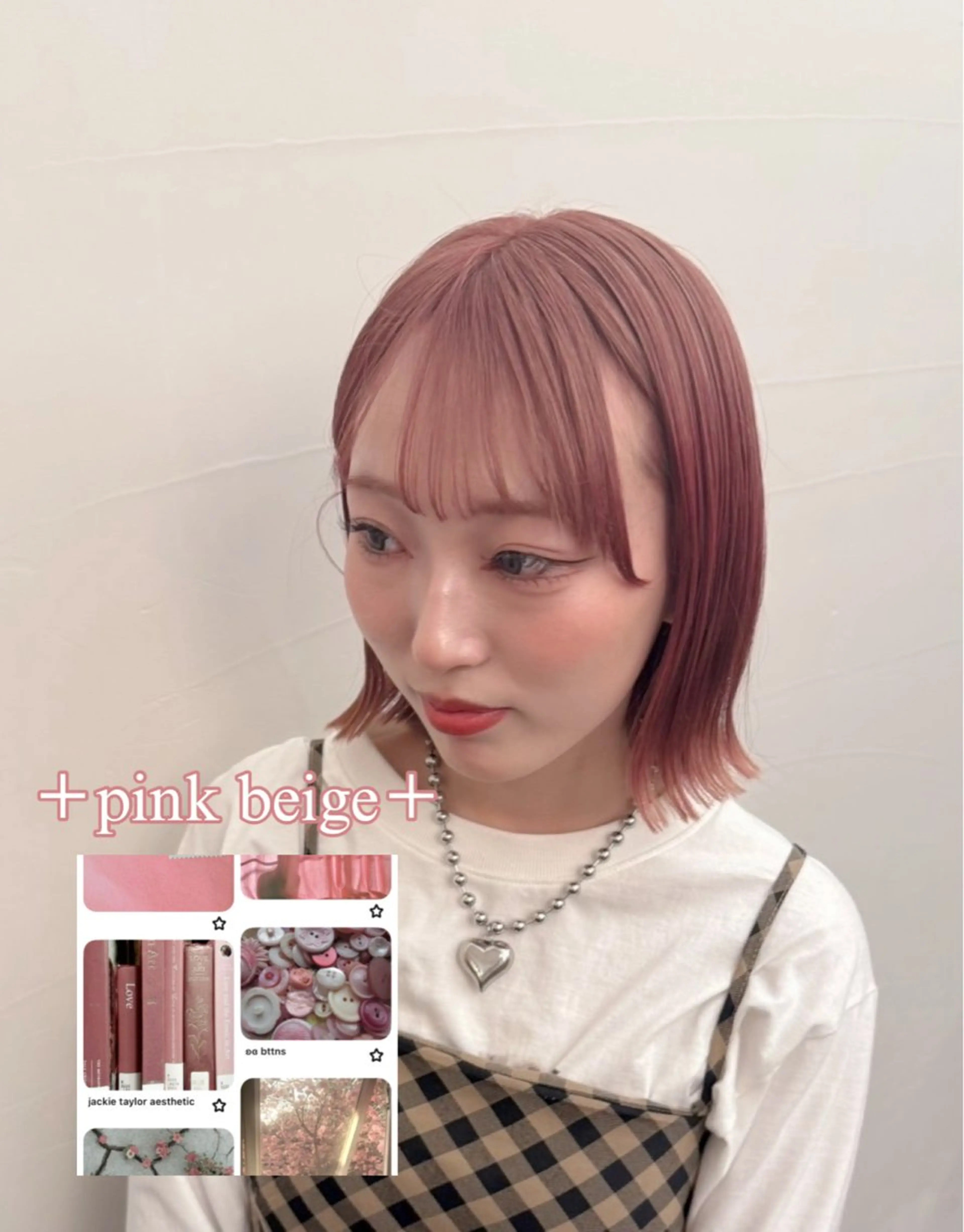 ショート カラー ヘアカラー ⋆*ブリーチカラ ー/愛佳.⋆𝜗𝜚のヘアスタイル