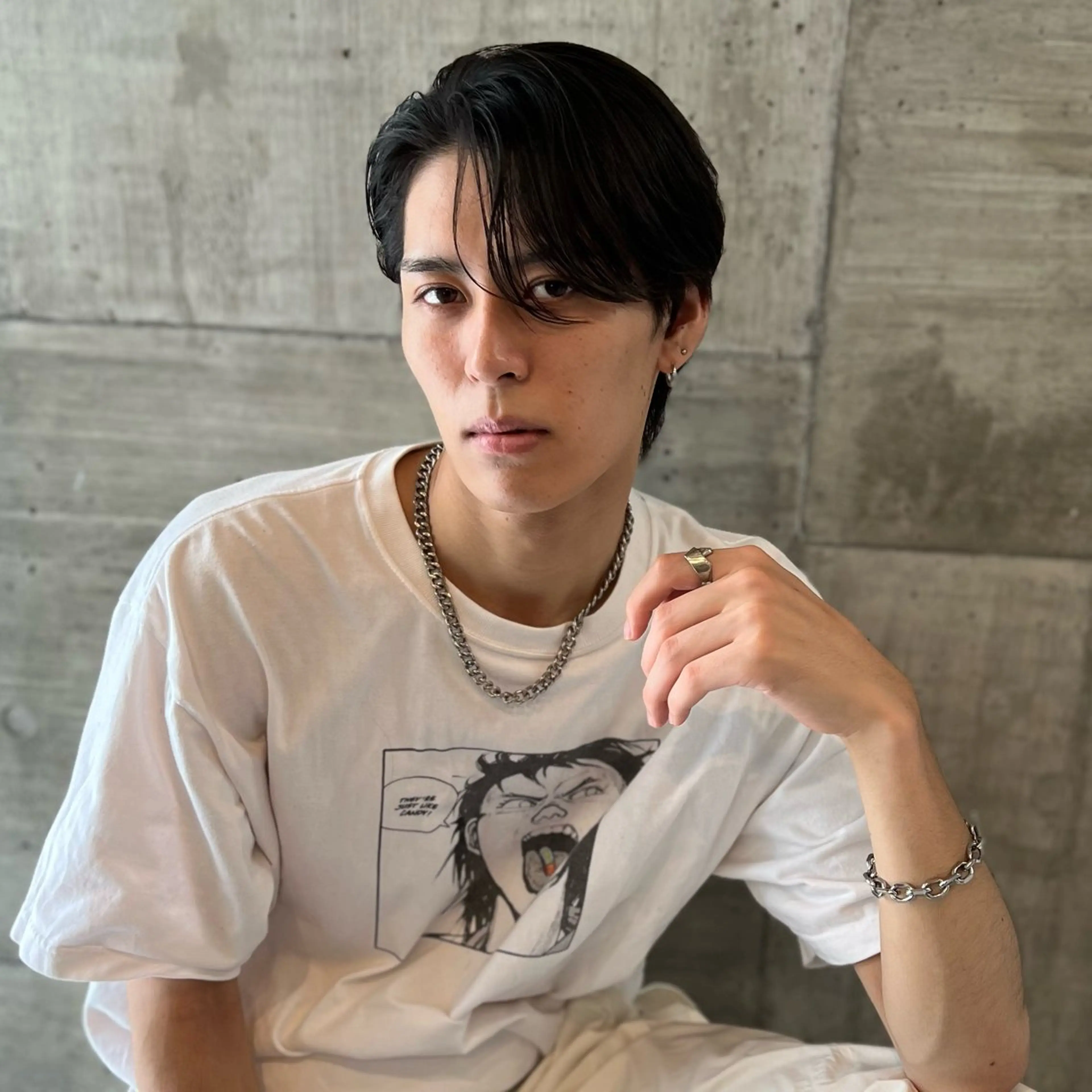 メンズ メンズ特化/パーマ/ メッシュ/竜成のヘアスタイル