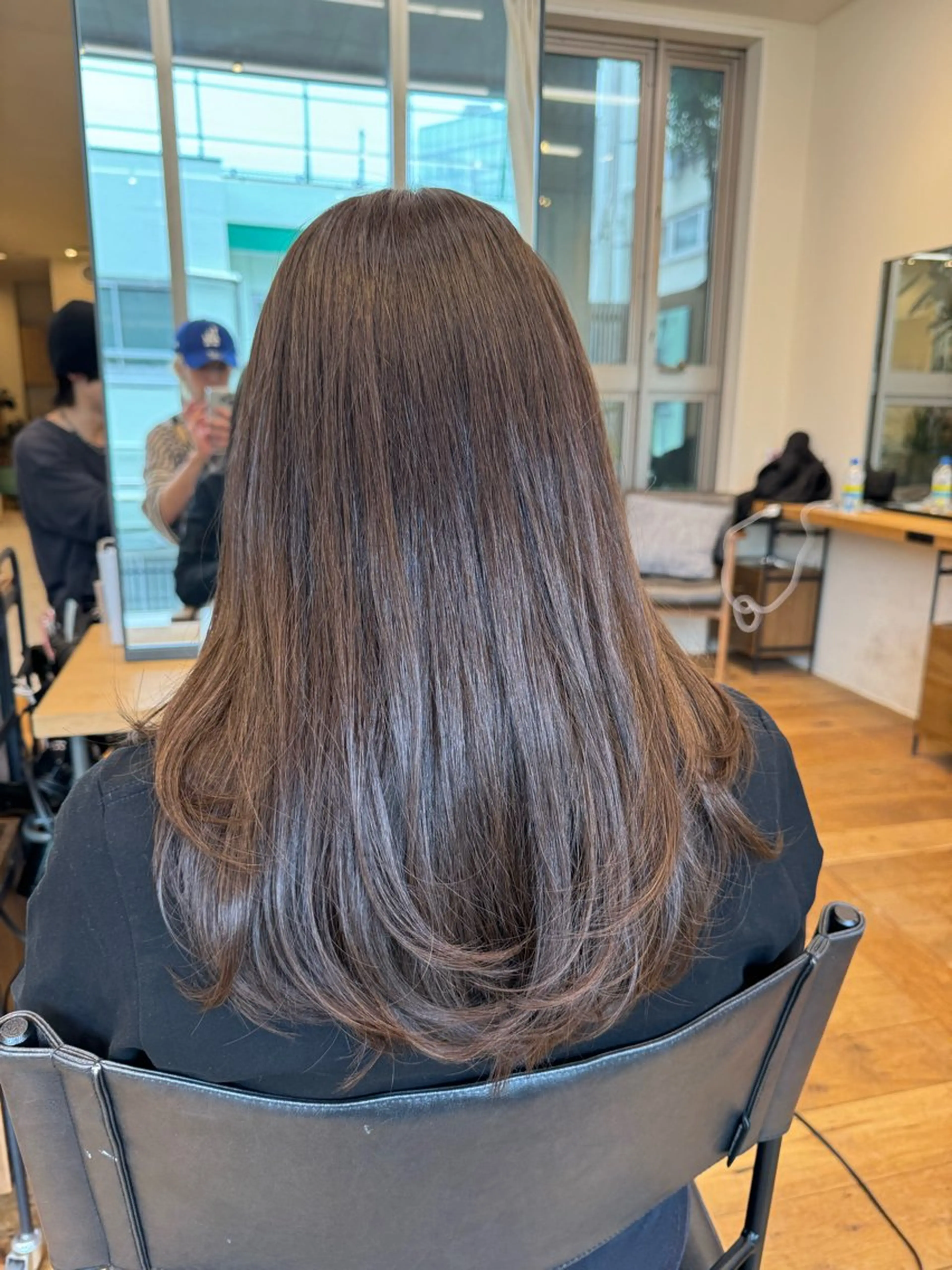 【- ̗̀📢ショート~ロングまで🙆♂️✨️】カット+ Aujua 3stepトリートメント👩🏻の写真