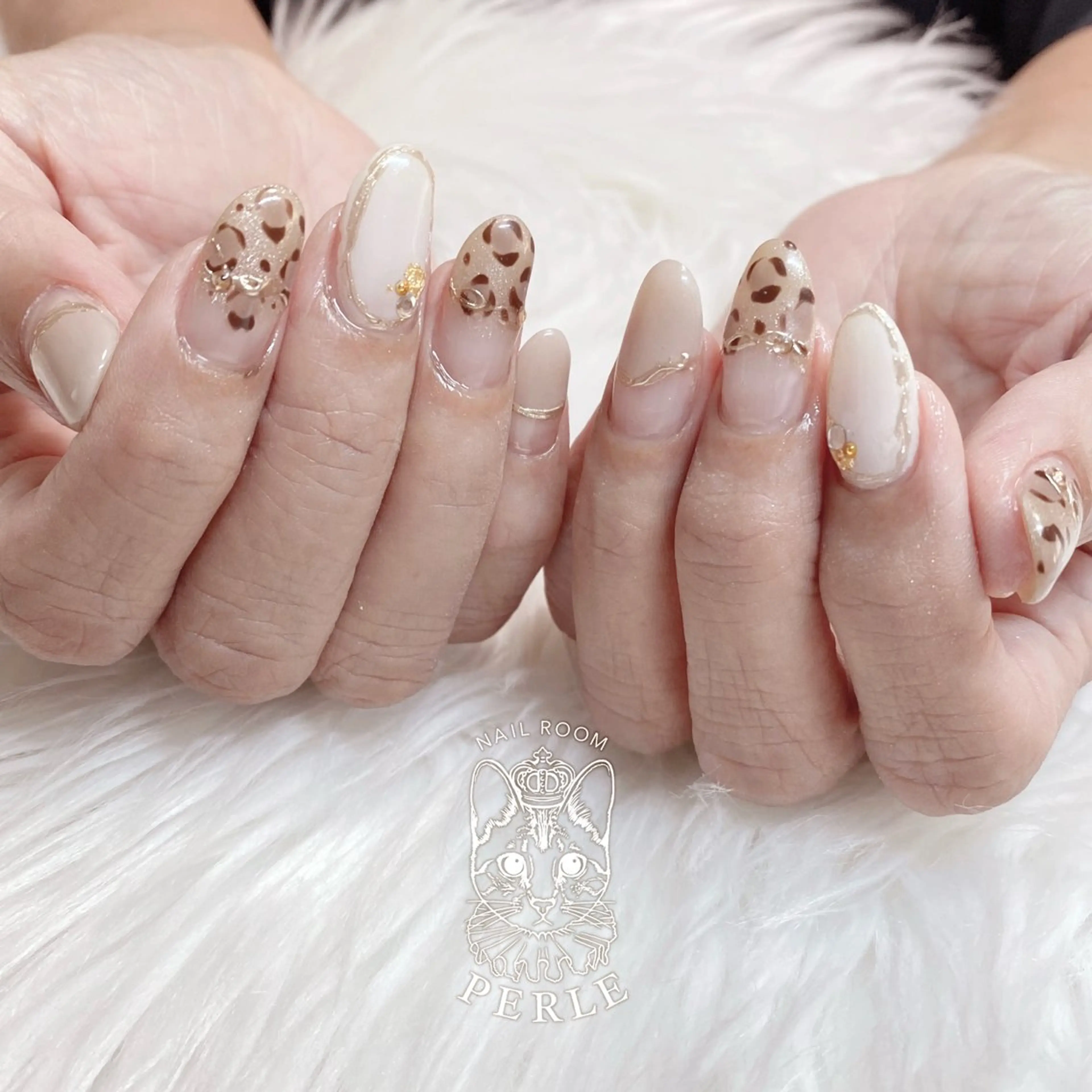 ネイル ハンドネイル nail room Perleのネイルデザイン