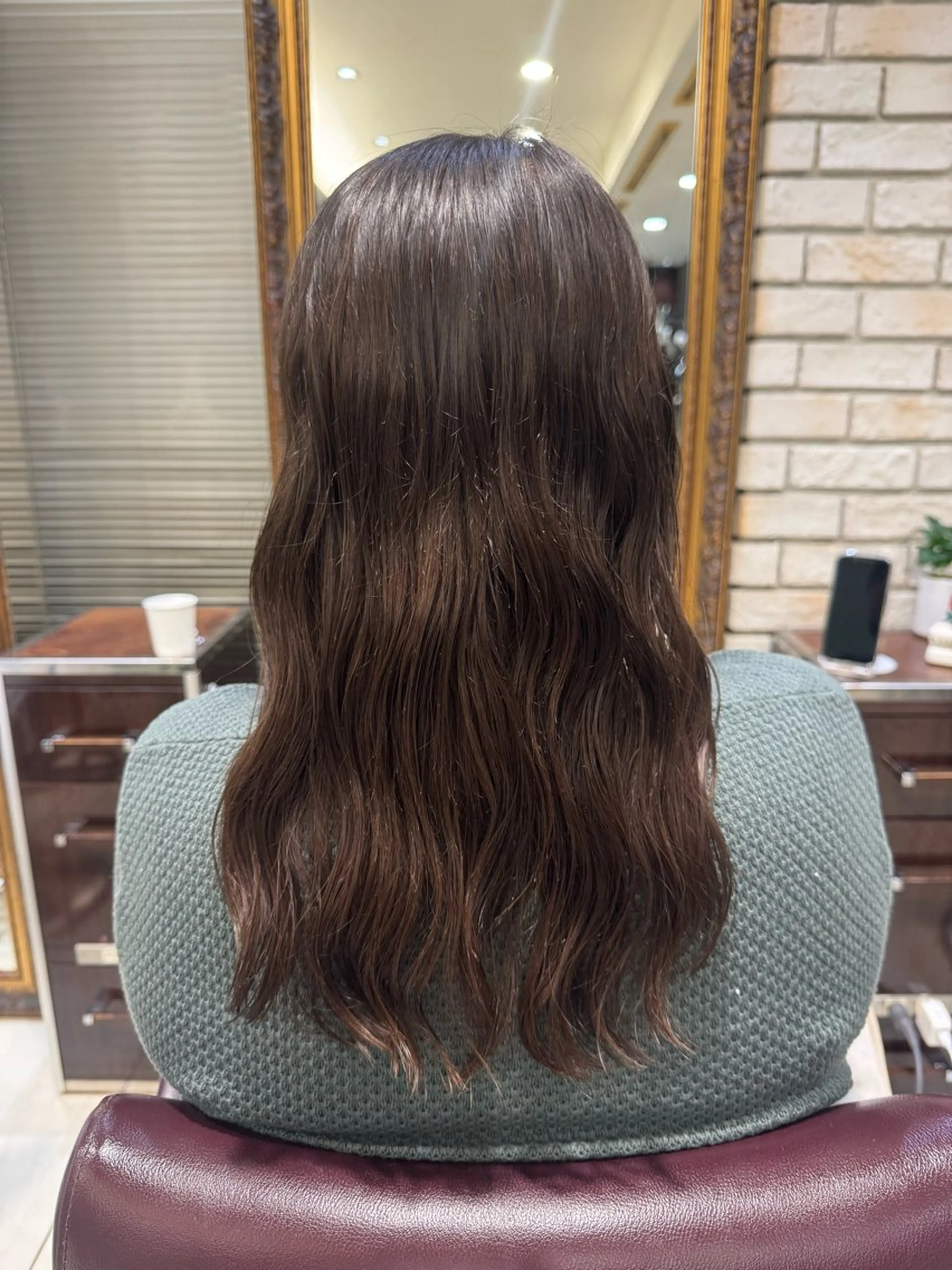 セミロング カット パーマ トリートメント コテ巻き風/ボブ パーマ🌼杉田 萌恵のヘアスタイル