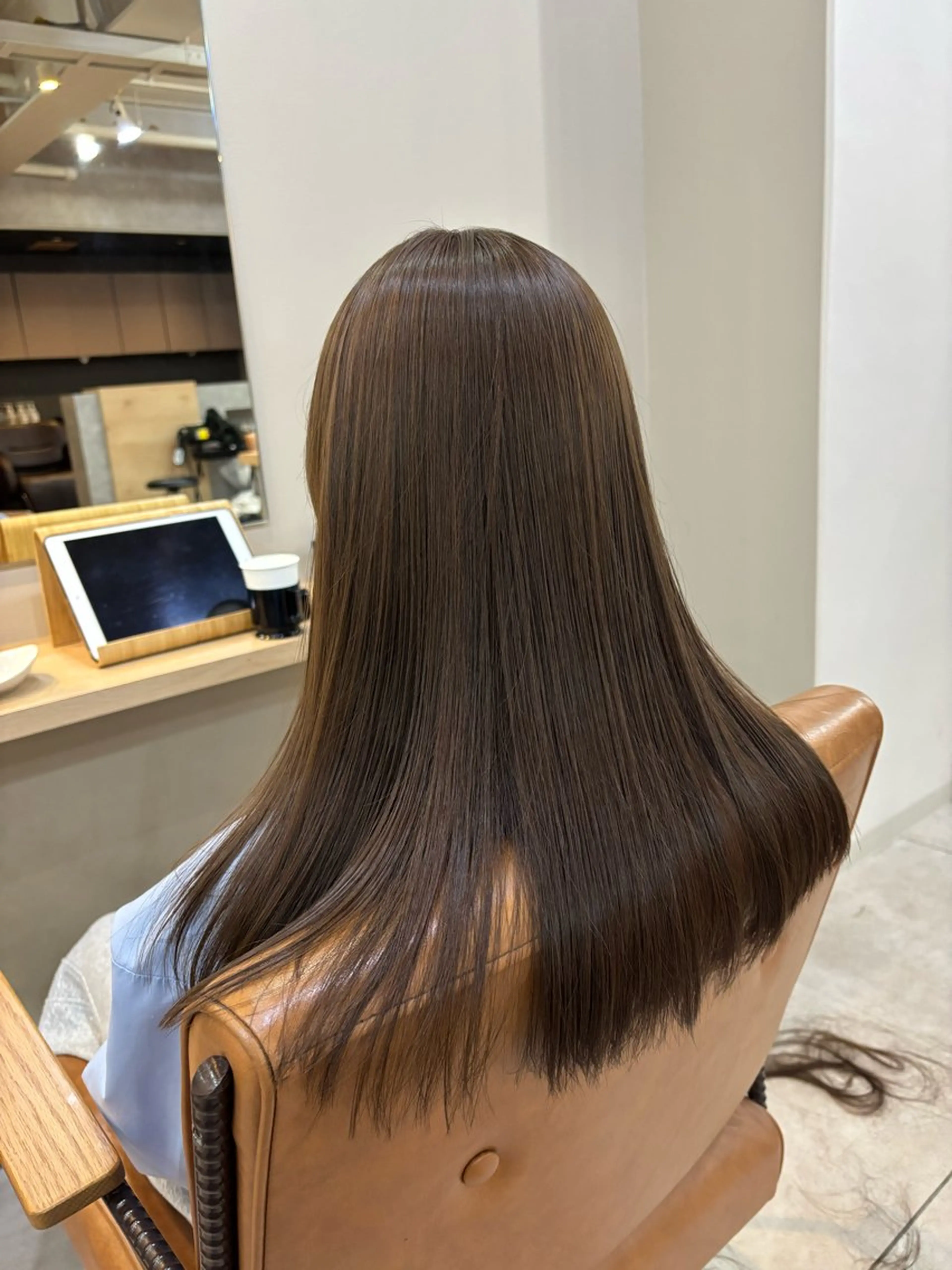 セミロング 圓井 恭平のヘアスタイル