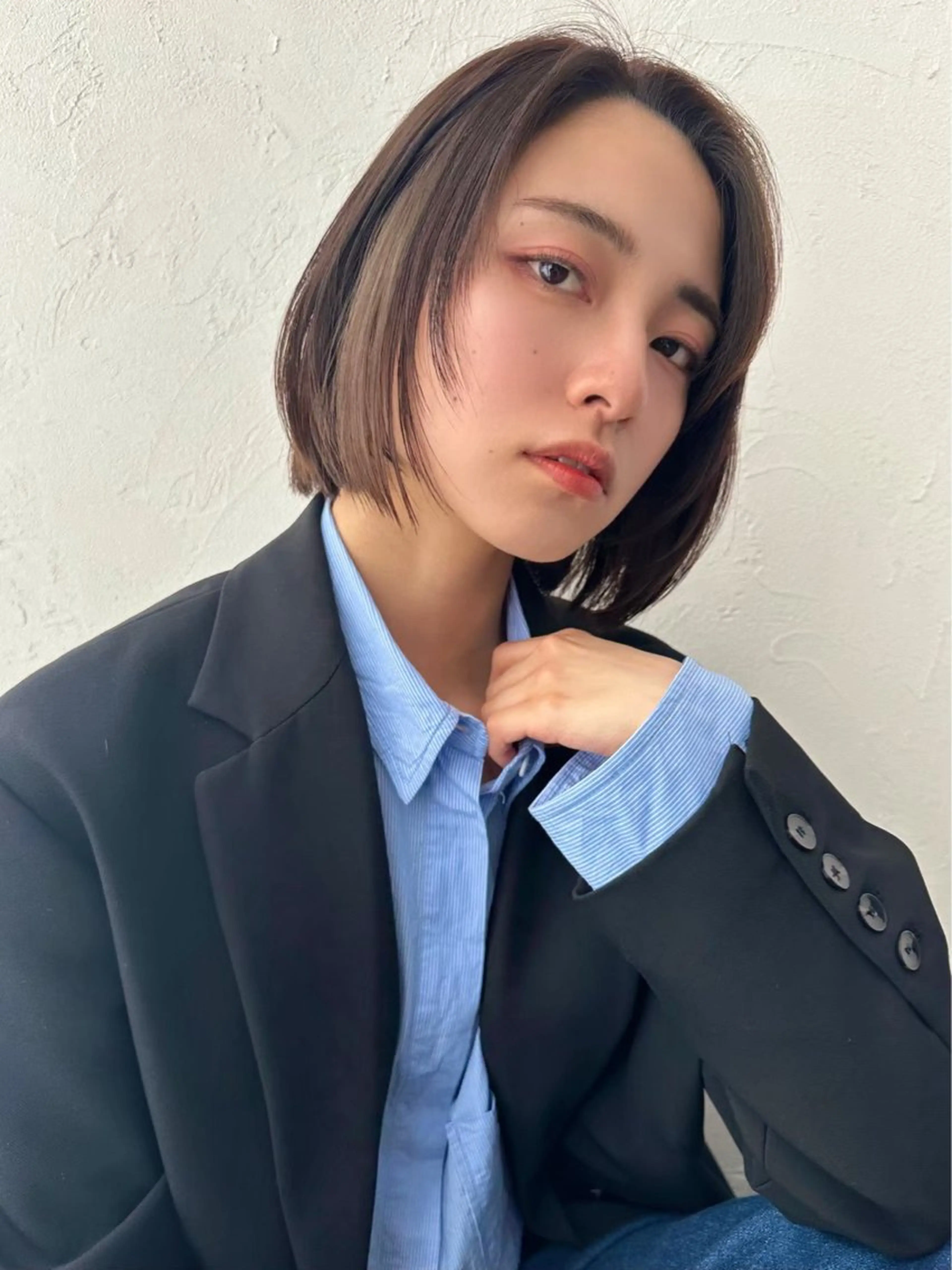 カラー hinata/ ハイトーンカラー🪽のヘアスタイル