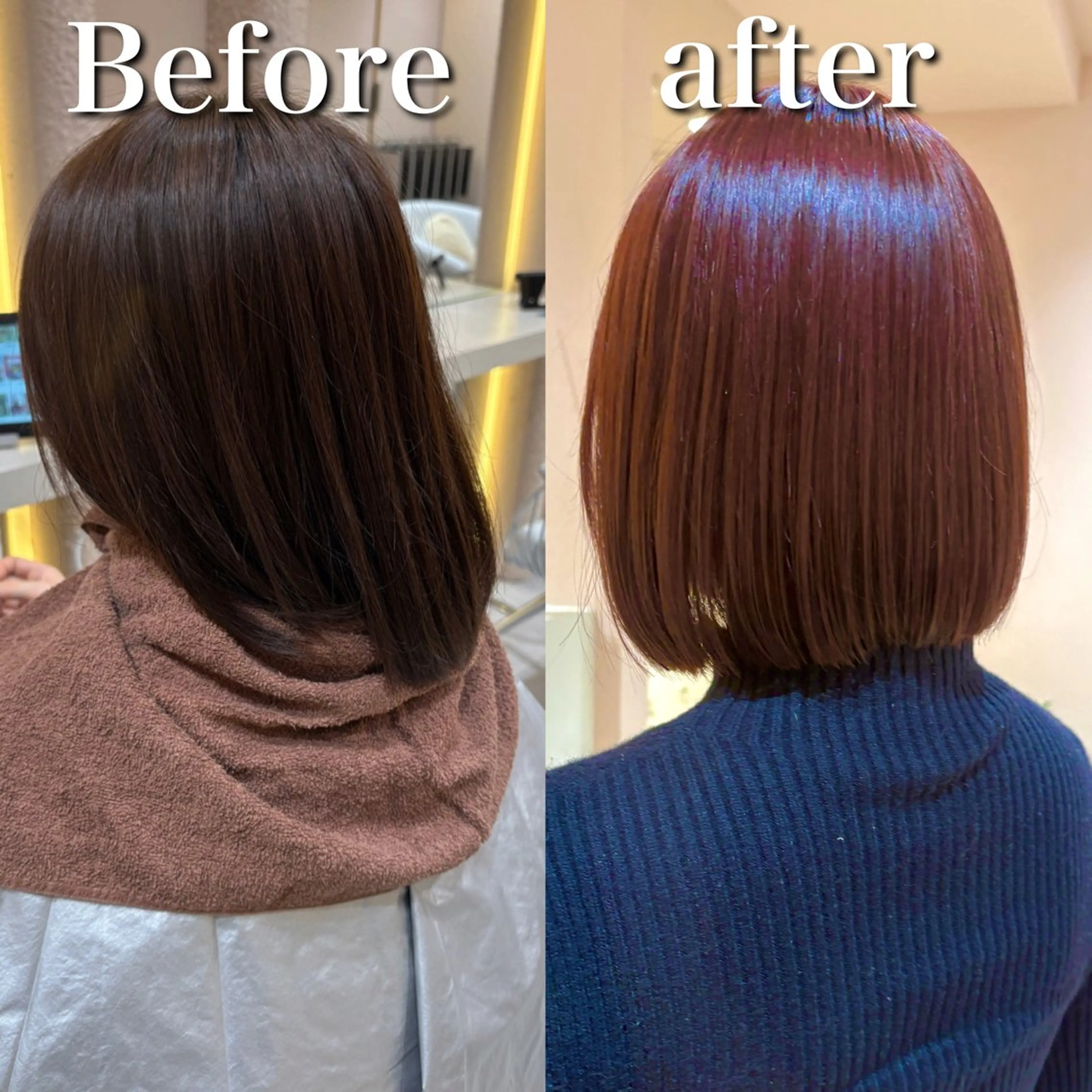 【おひとり様限定✨】似合わせカット+うる艶カラー+aujua treatmentの写真