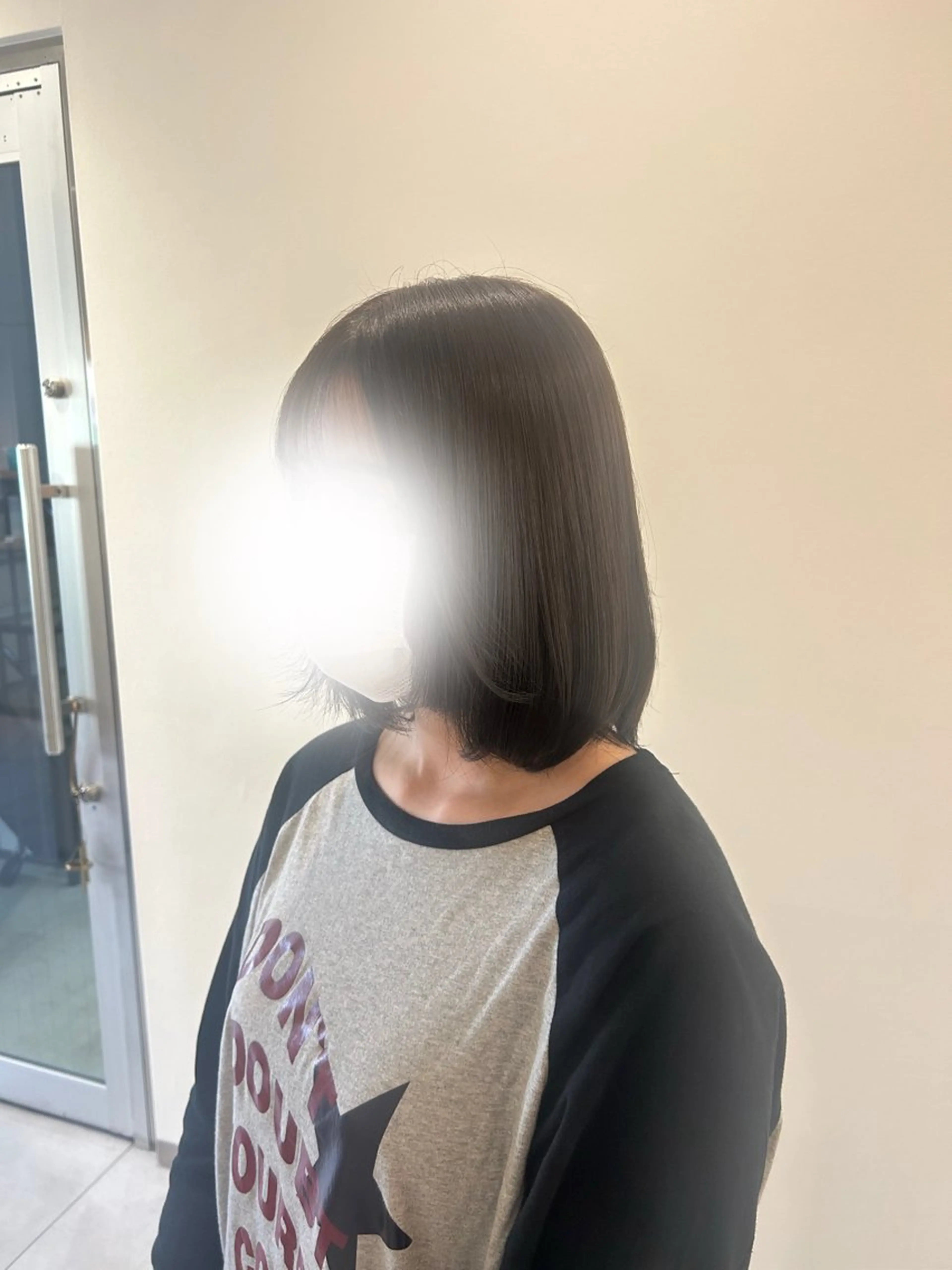 ワンカラー＋シャンプーブローの写真