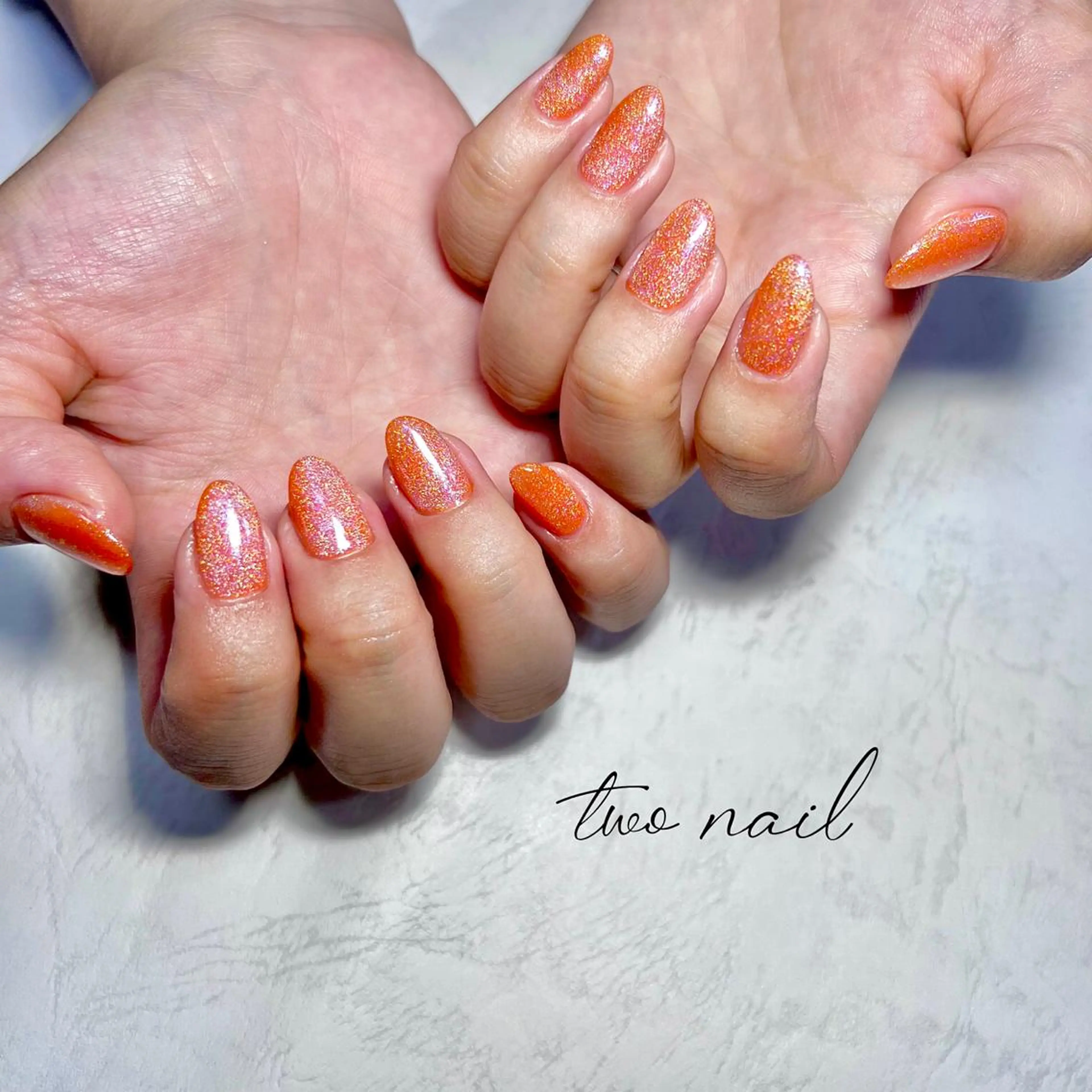 ネイル アートネイル フットネイル ハート マグネットネイル ニュアンスネイル ハンドネイル two nailのネイルデザイン