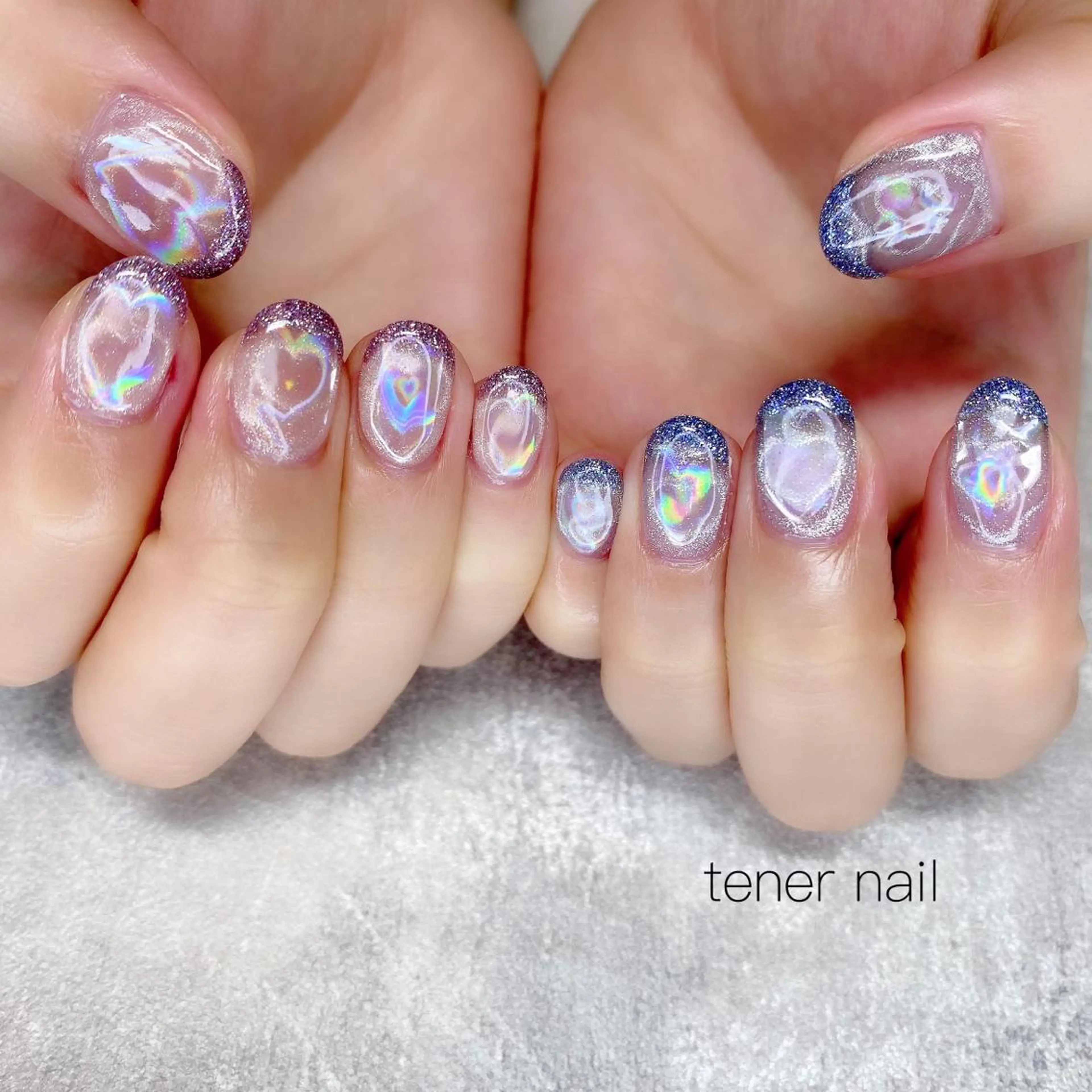 ネイル ハート tener  nail  テネルネイル所属・テネルネイル tener nailのネイルデザイン