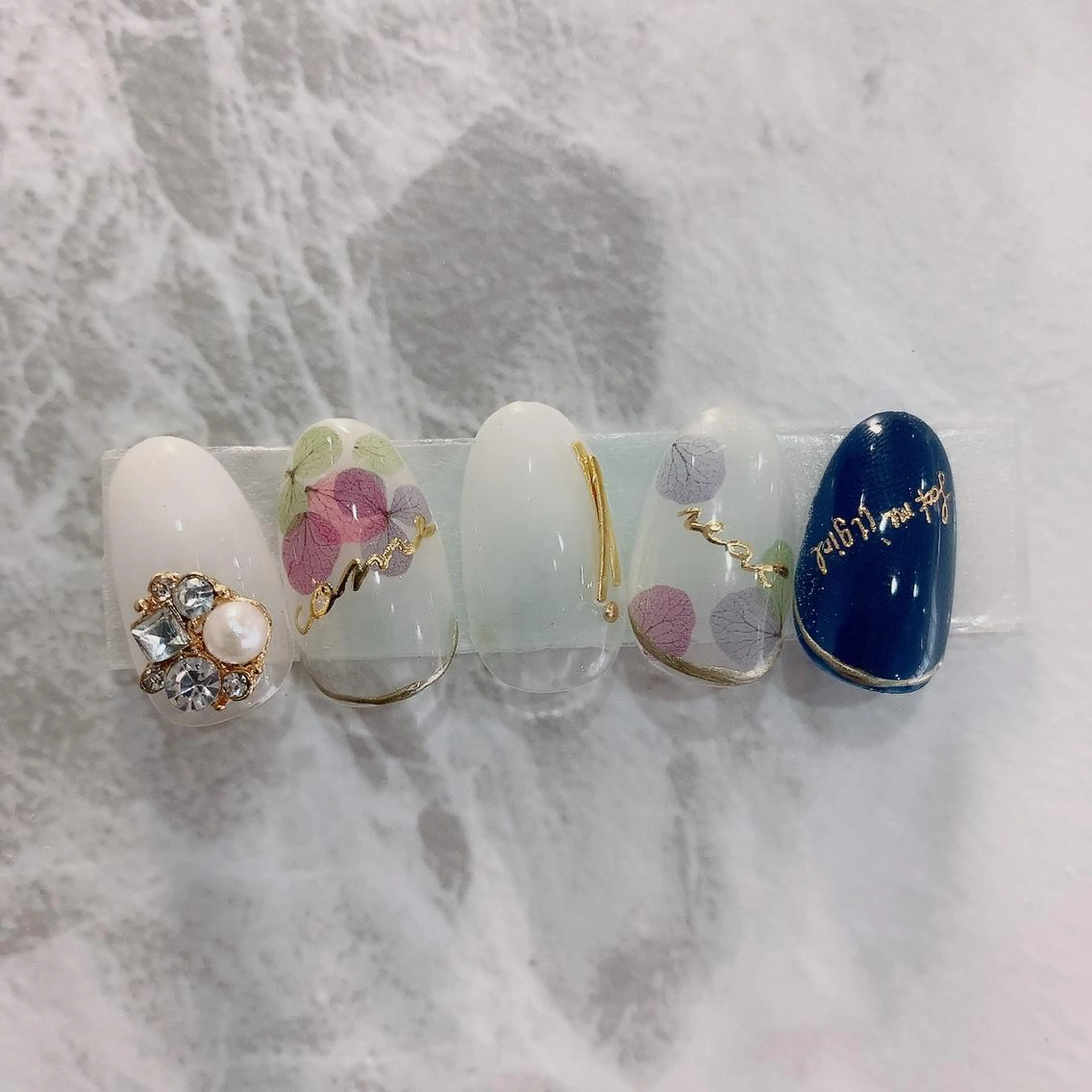 カラー ネイル yuri kaのネイルデザイン