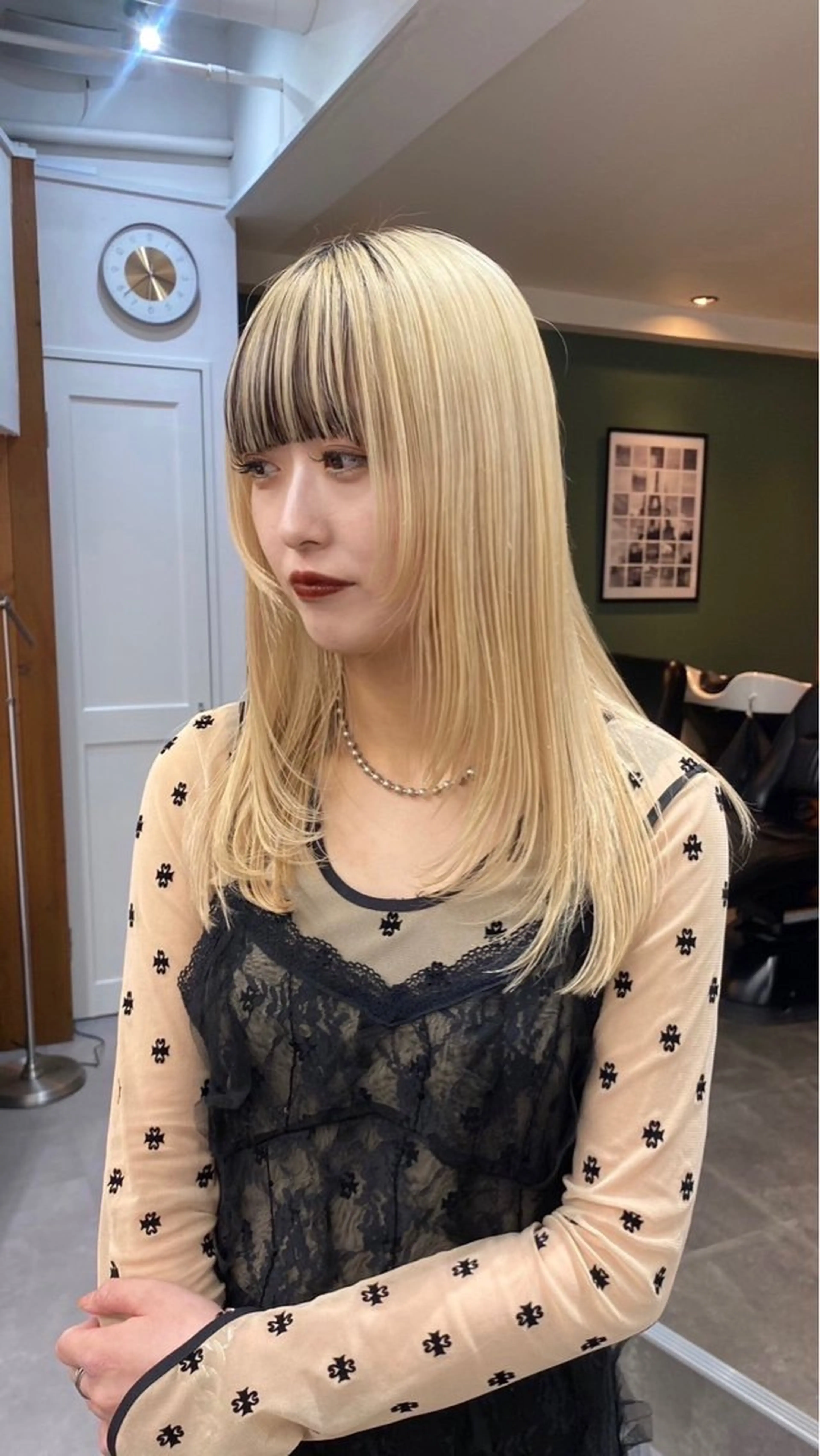 ロング カット トリートメント レイヤーボブ/ 艶カラー/サナ🌼のヘアスタイル