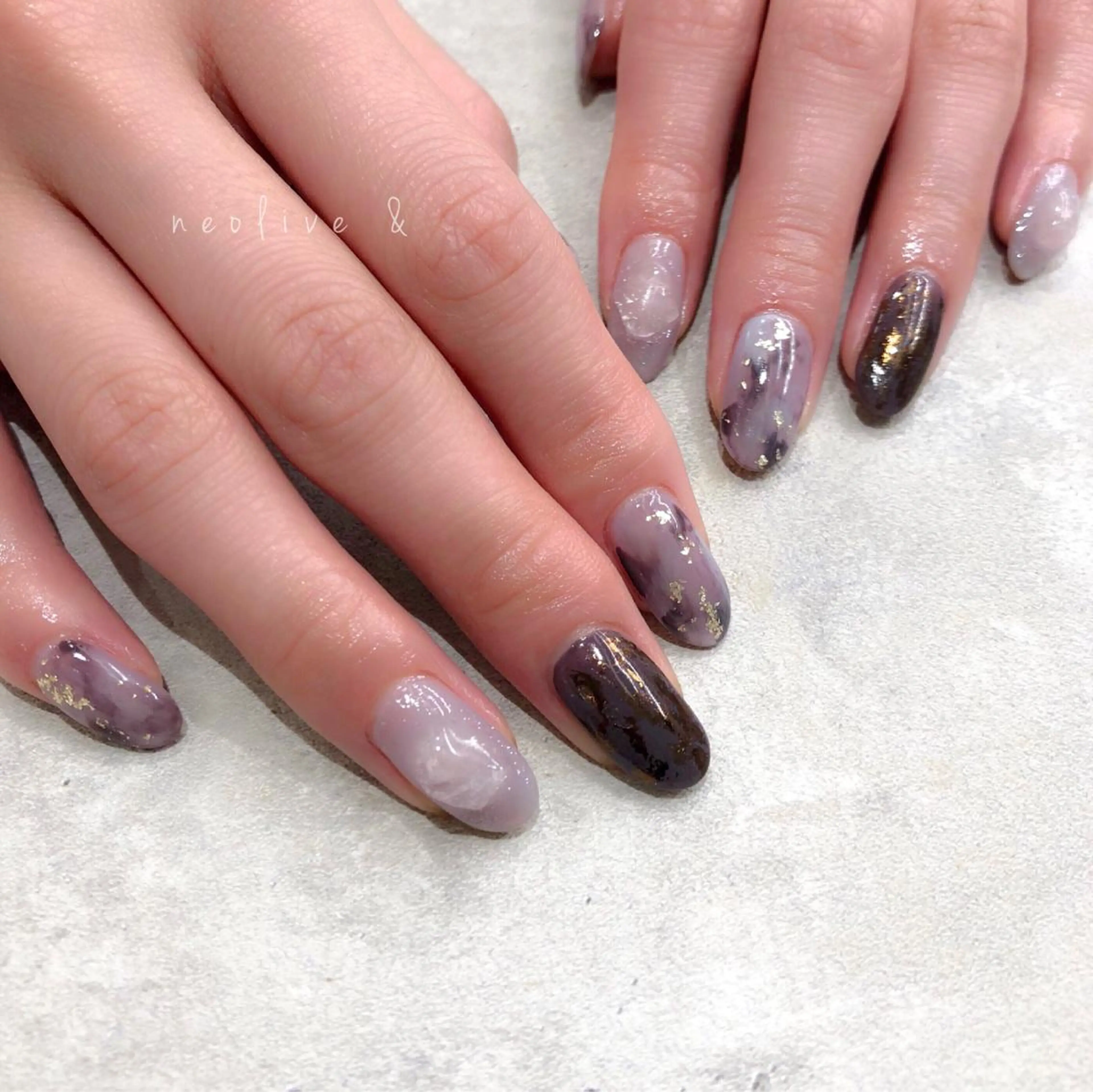 ネイル ハンドネイル Yuriko Omi パラジェル/渋谷のネイルデザイン