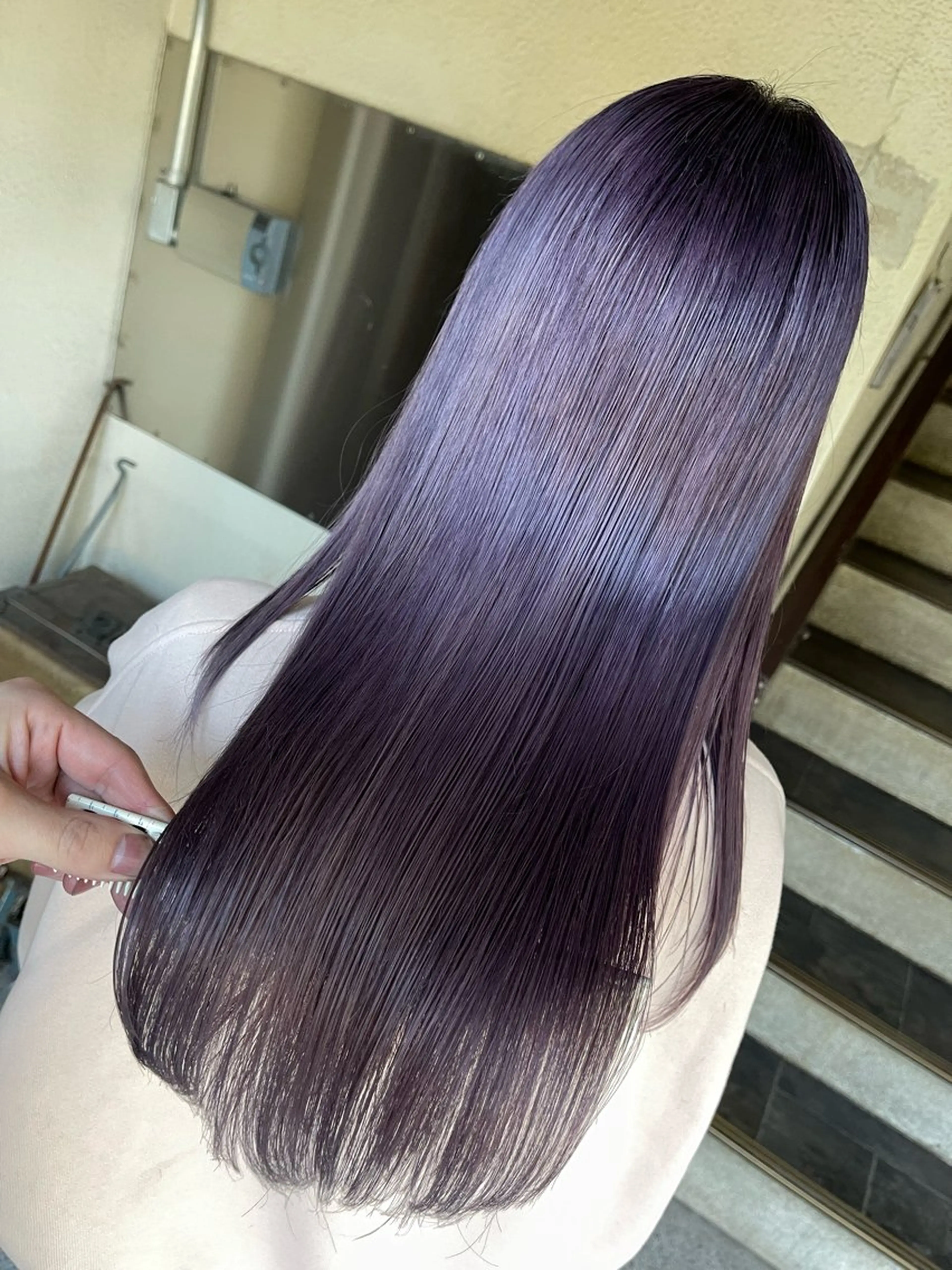 ロング GATE.所属・シマヅ タイジのヘアスタイル