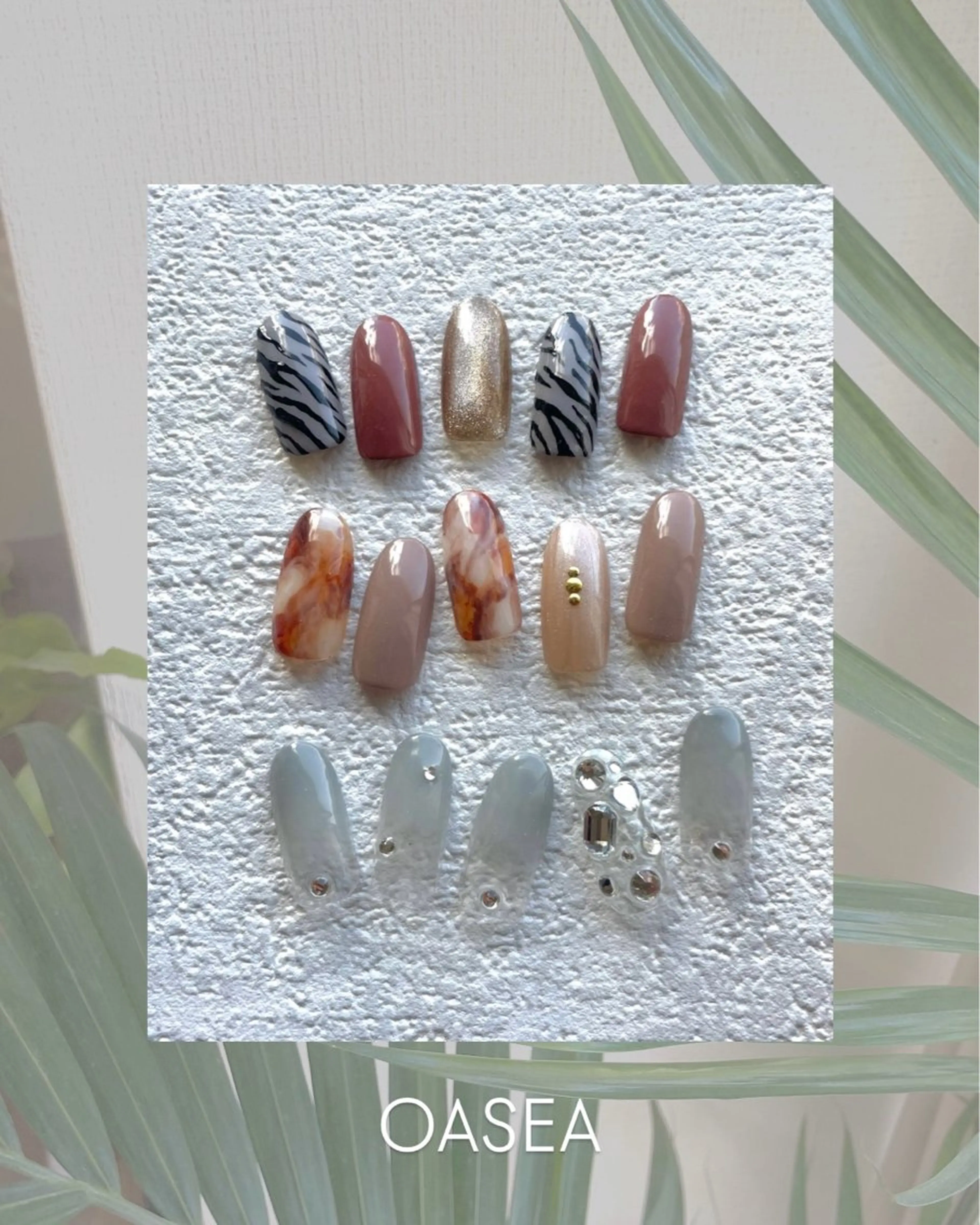 ネイル 🌞💜 KAORI 🌴のネイルデザイン