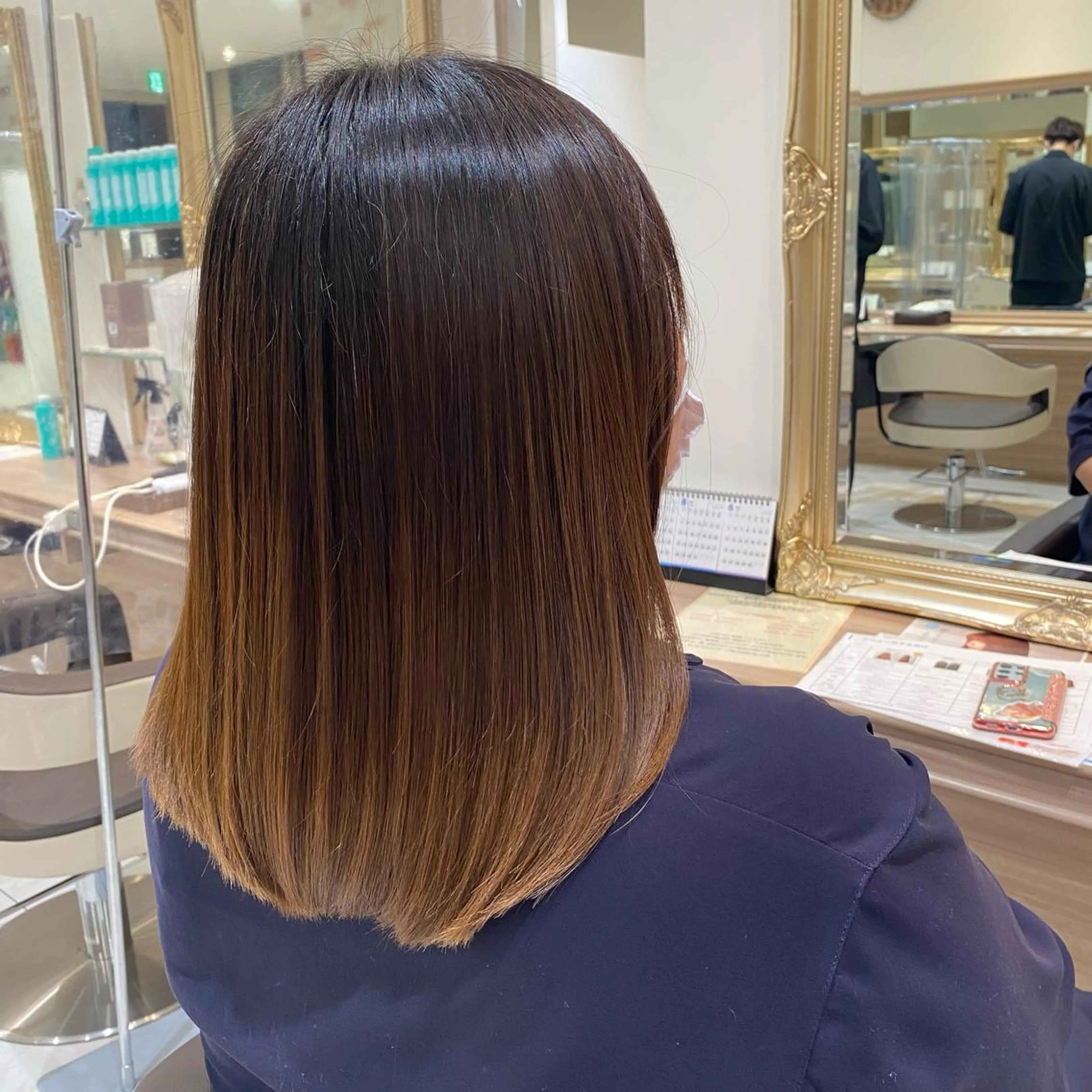 セミロング トリートメント ✨美髪/縮毛矯正 講師 /塚田健✨のヘアスタイル