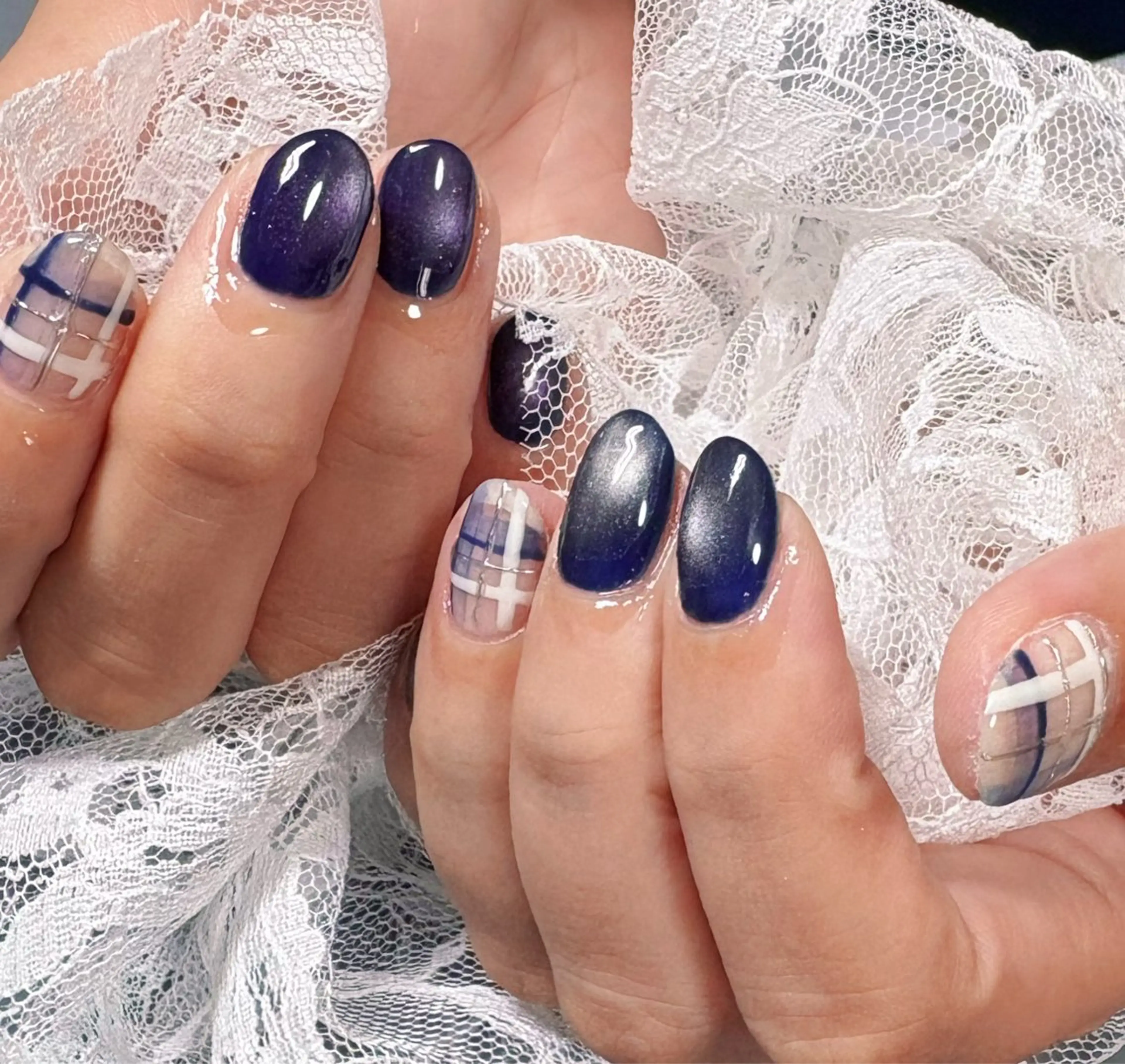 ネイル マグネットネイル 自宅サロン mArsのネイルデザイン