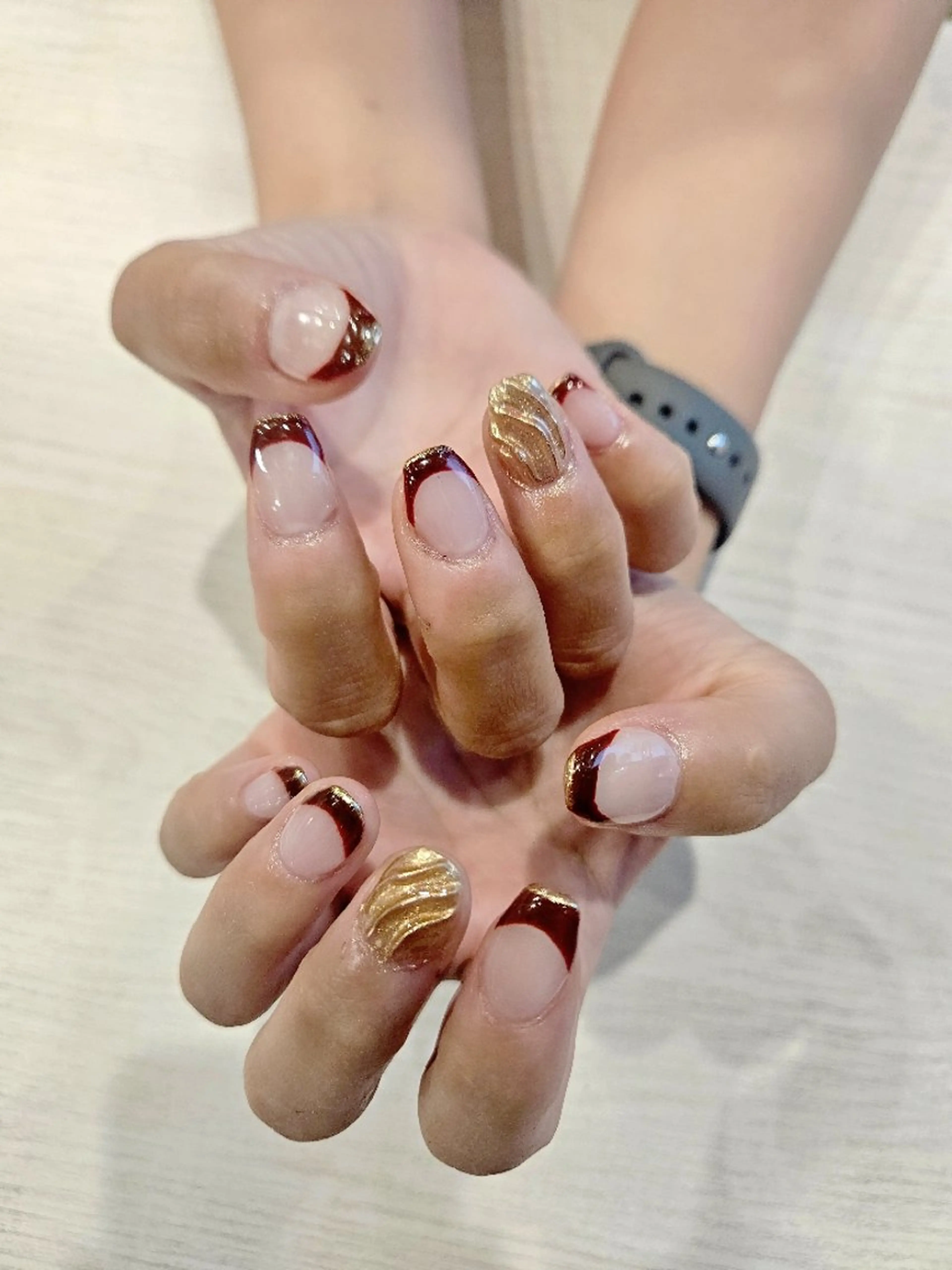 ネイル ハンドネイル 関口 友菜のヘアスタイル