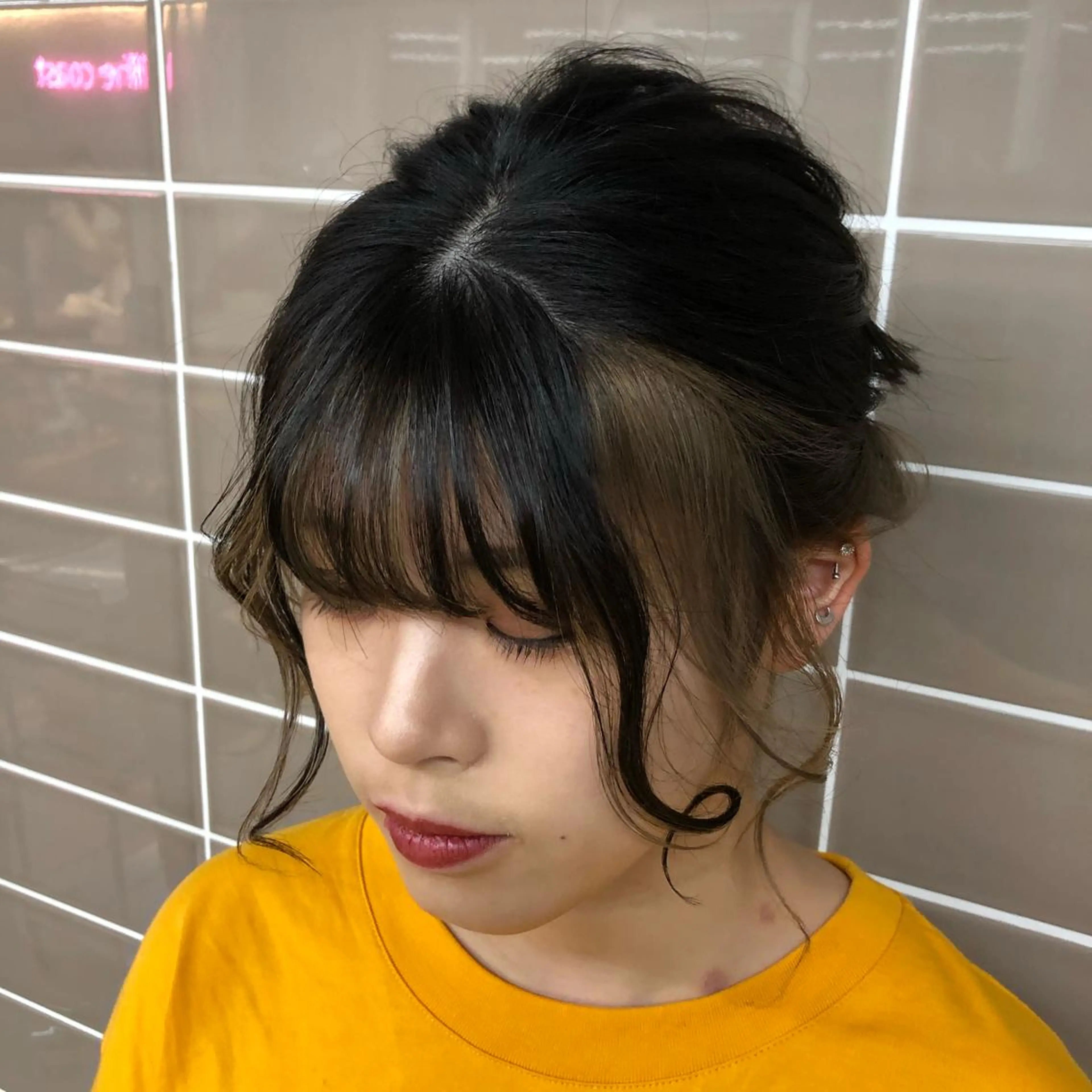 ミディアム カラー 辻堂メンズ特化 YU-YAのヘアスタイル