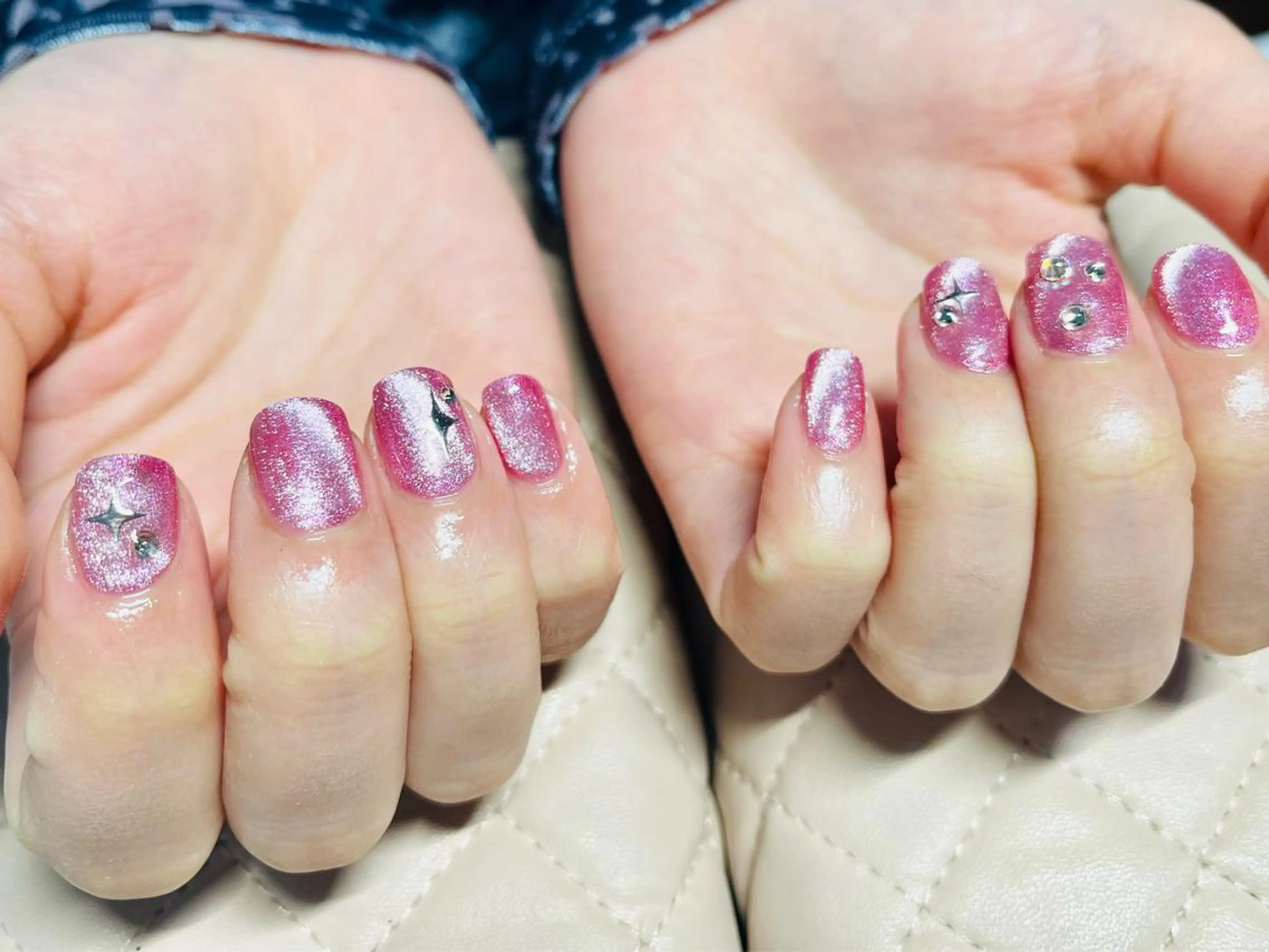 ネイル ハンドネイル goldgleams ちなのネイルデザイン