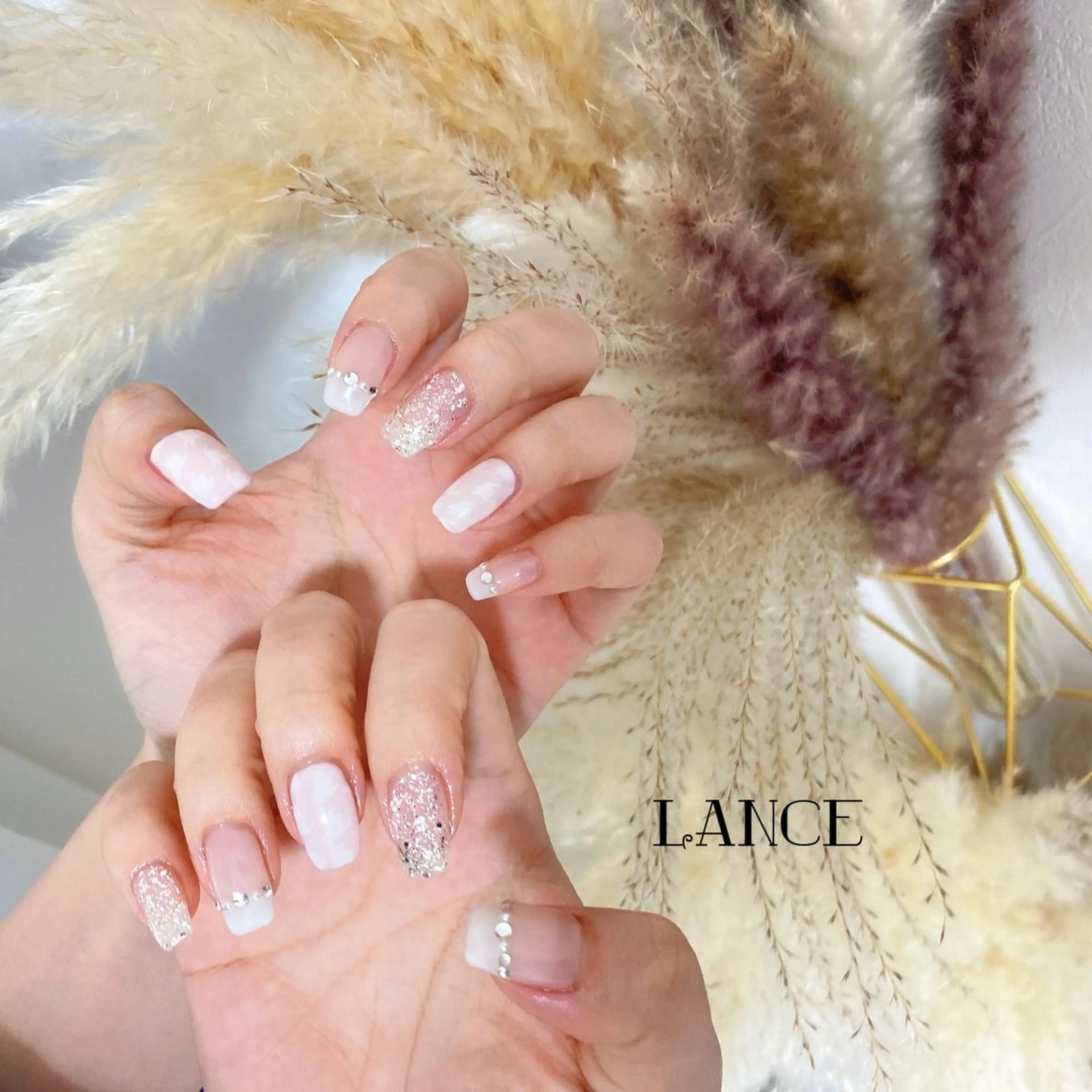 ミディアム ハンドネイル Lance nailのネイルデザイン