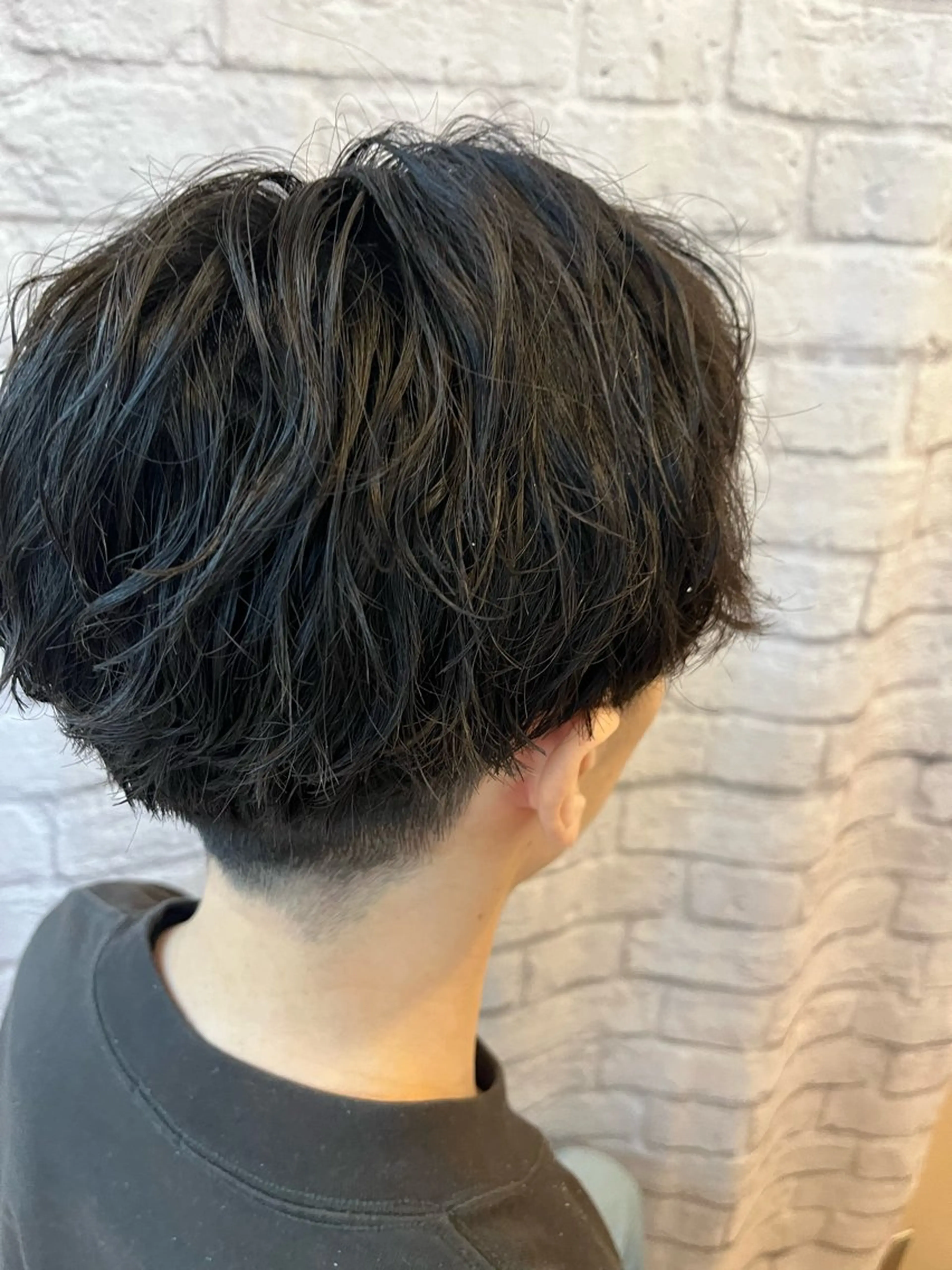 ミディアム メンズ 💈メンズカット 💈加仲凌也のヘアスタイル
