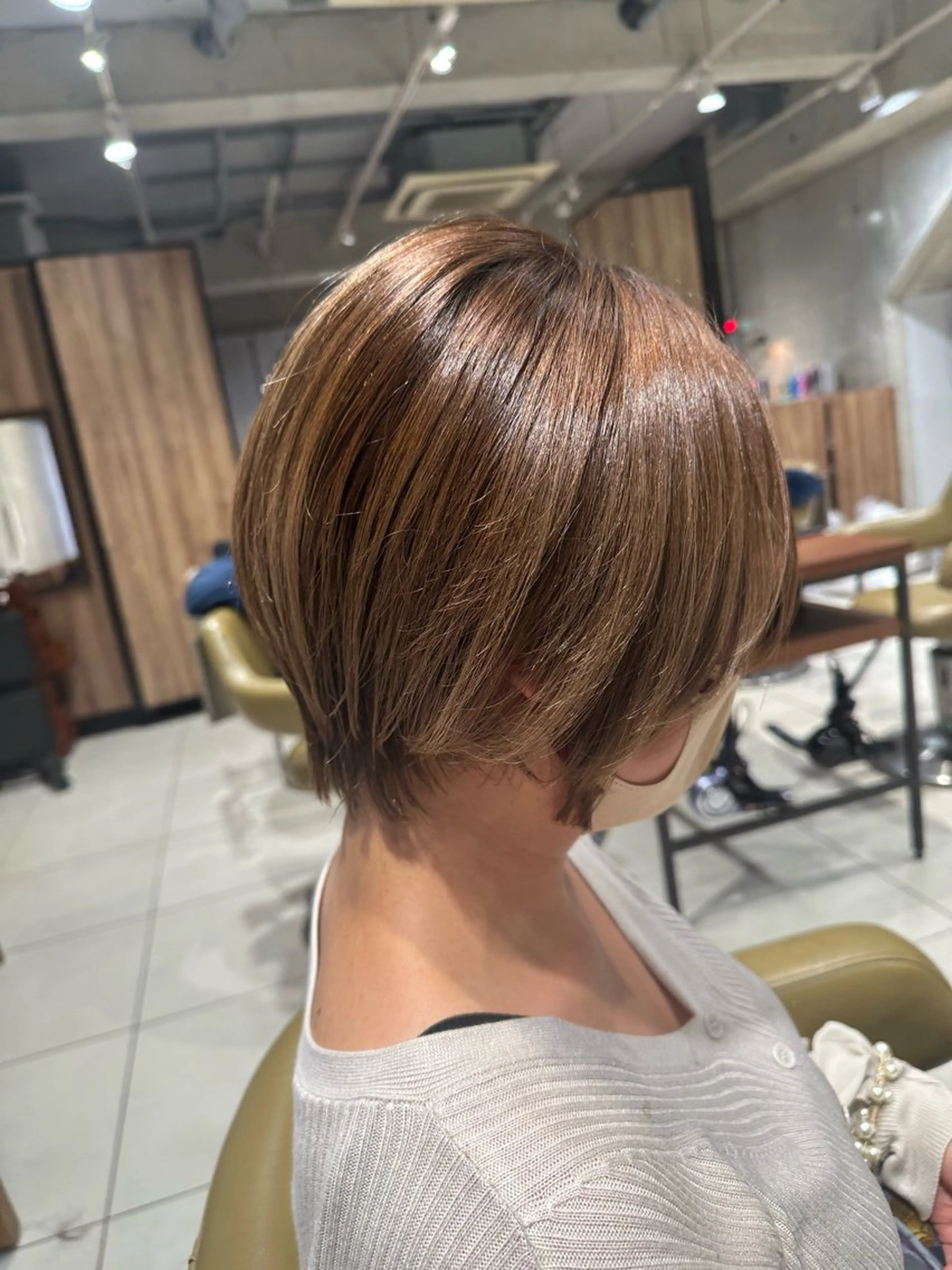 ショート カット 縮毛矯正 トリートメント ⭐️ツイスパ⭐️ 菊池　拓也のヘアスタイル