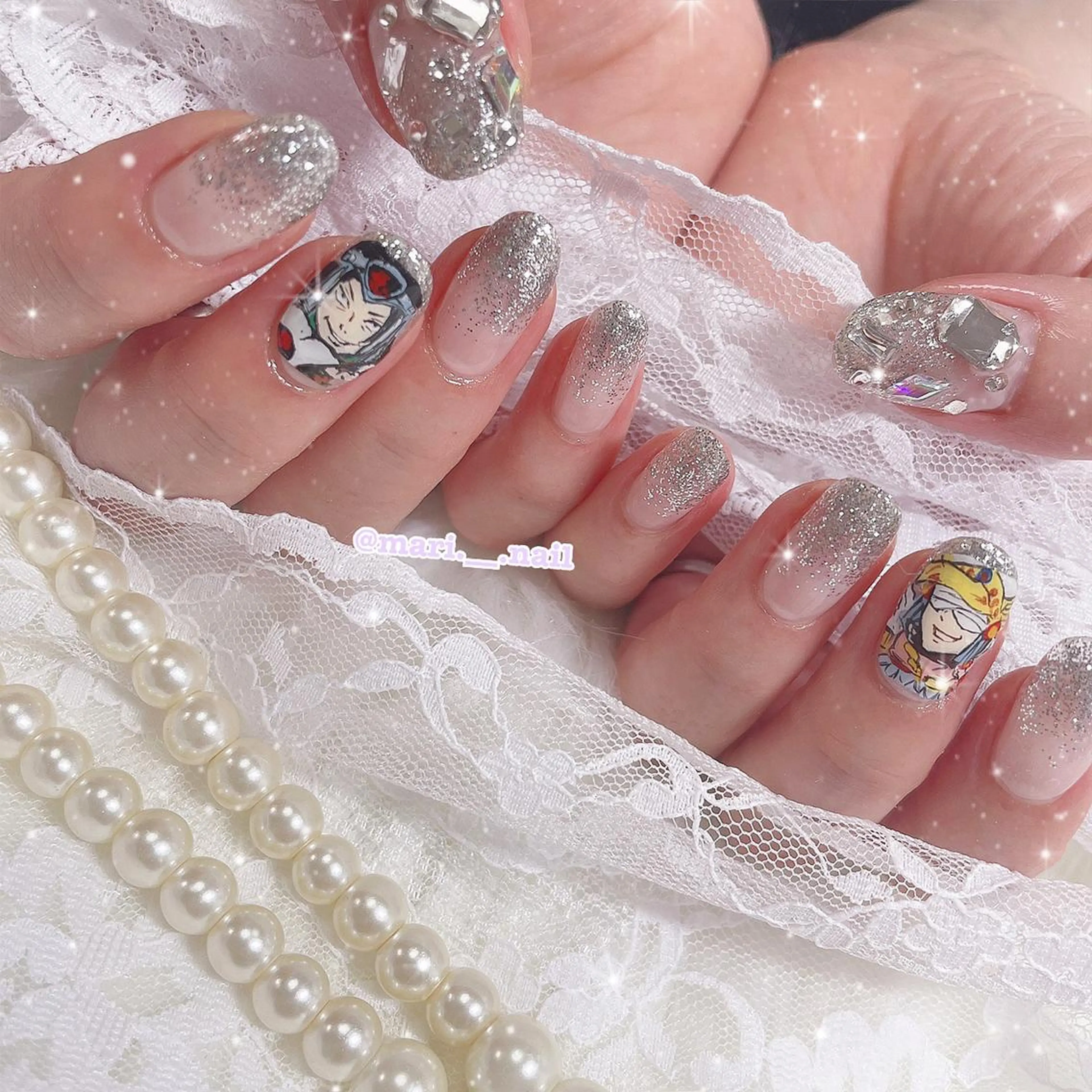 ネイル 🎀 Mayu 🎀痛ネイルのネイルデザイン