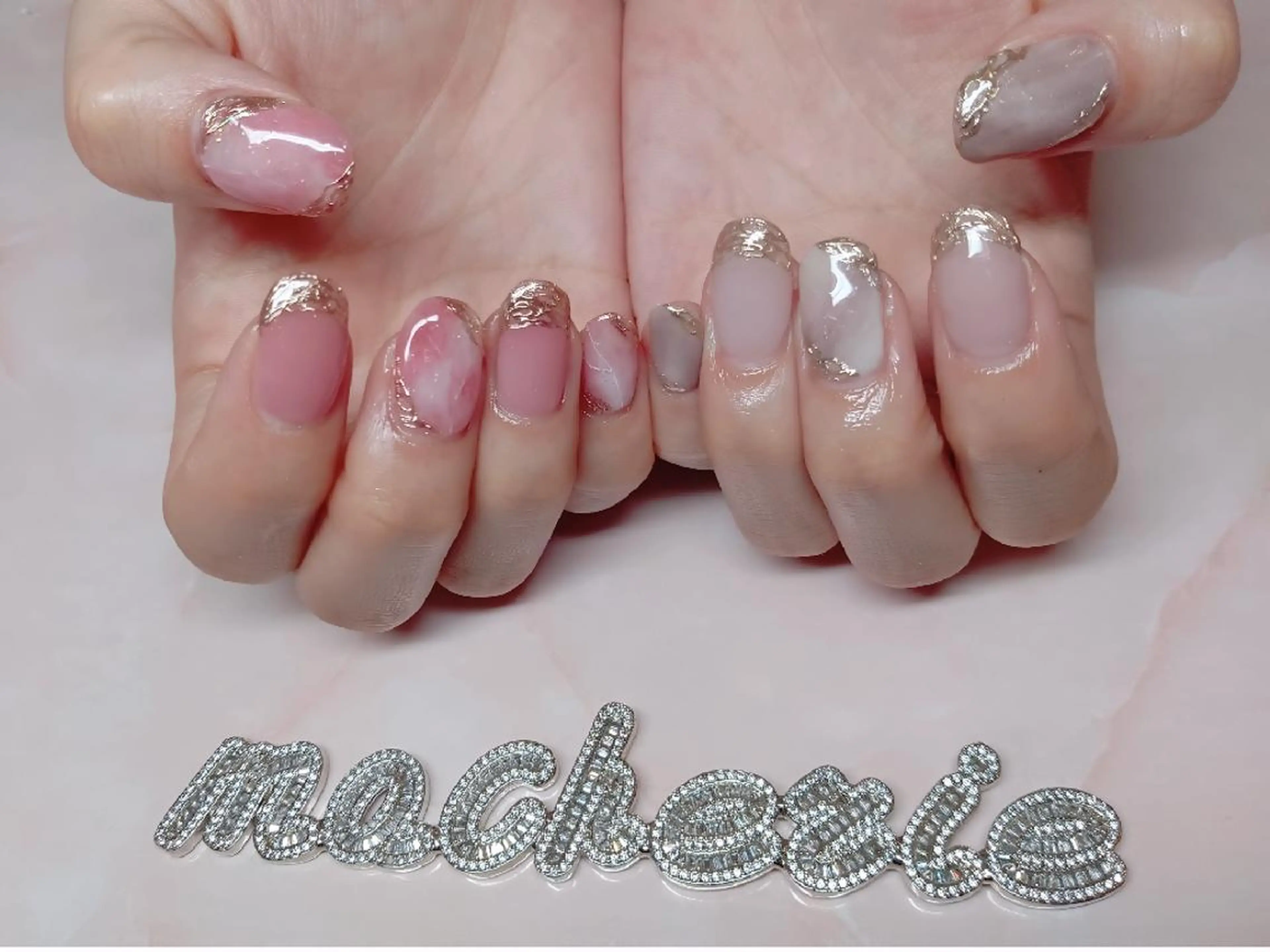 ネイル 春ネイル ハンドネイル Nail Salon macherieのネイルデザイン