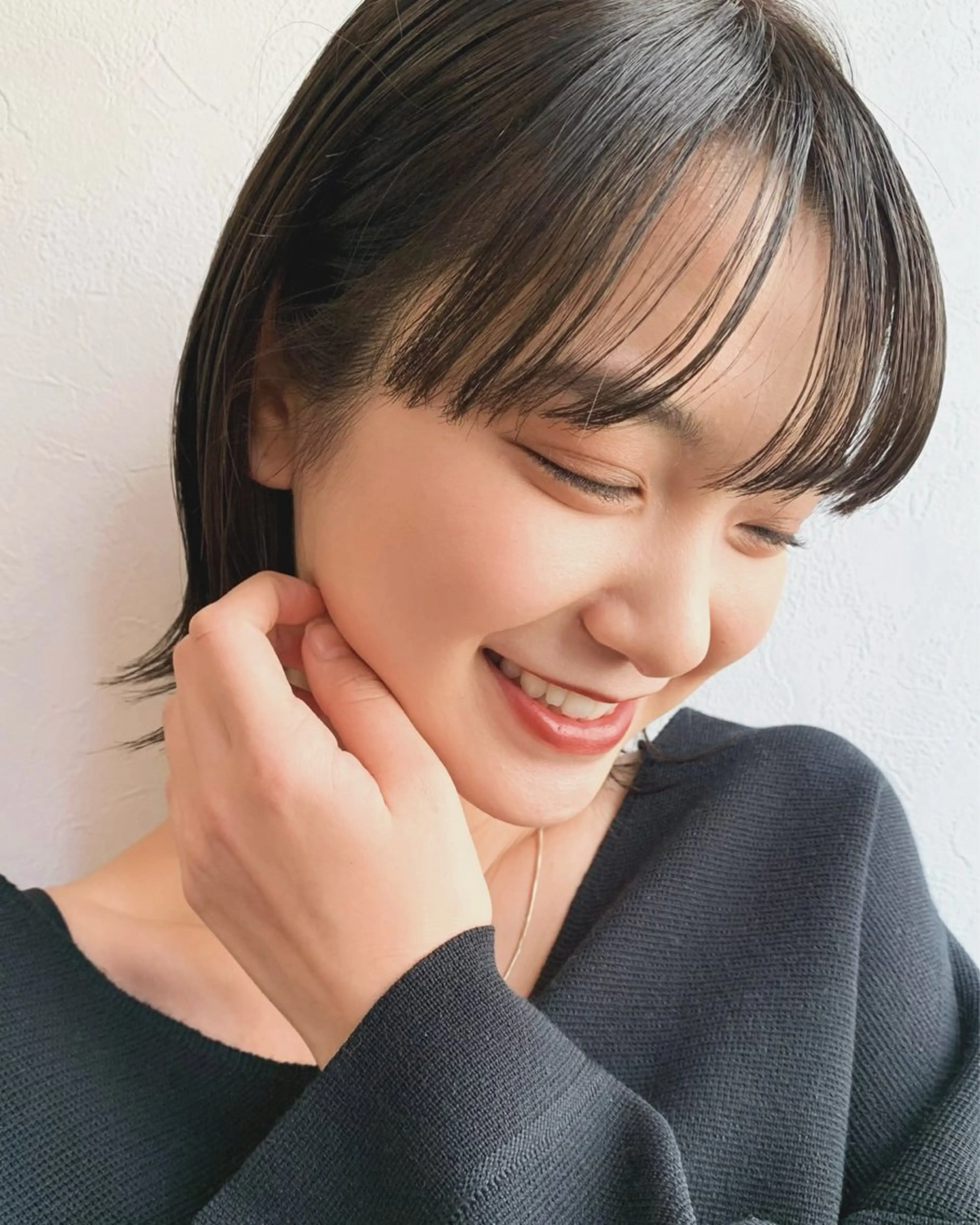 ショート カラー パーマ 👑ショート/ボブ /銀座/ニシオカ👑のヘアスタイル