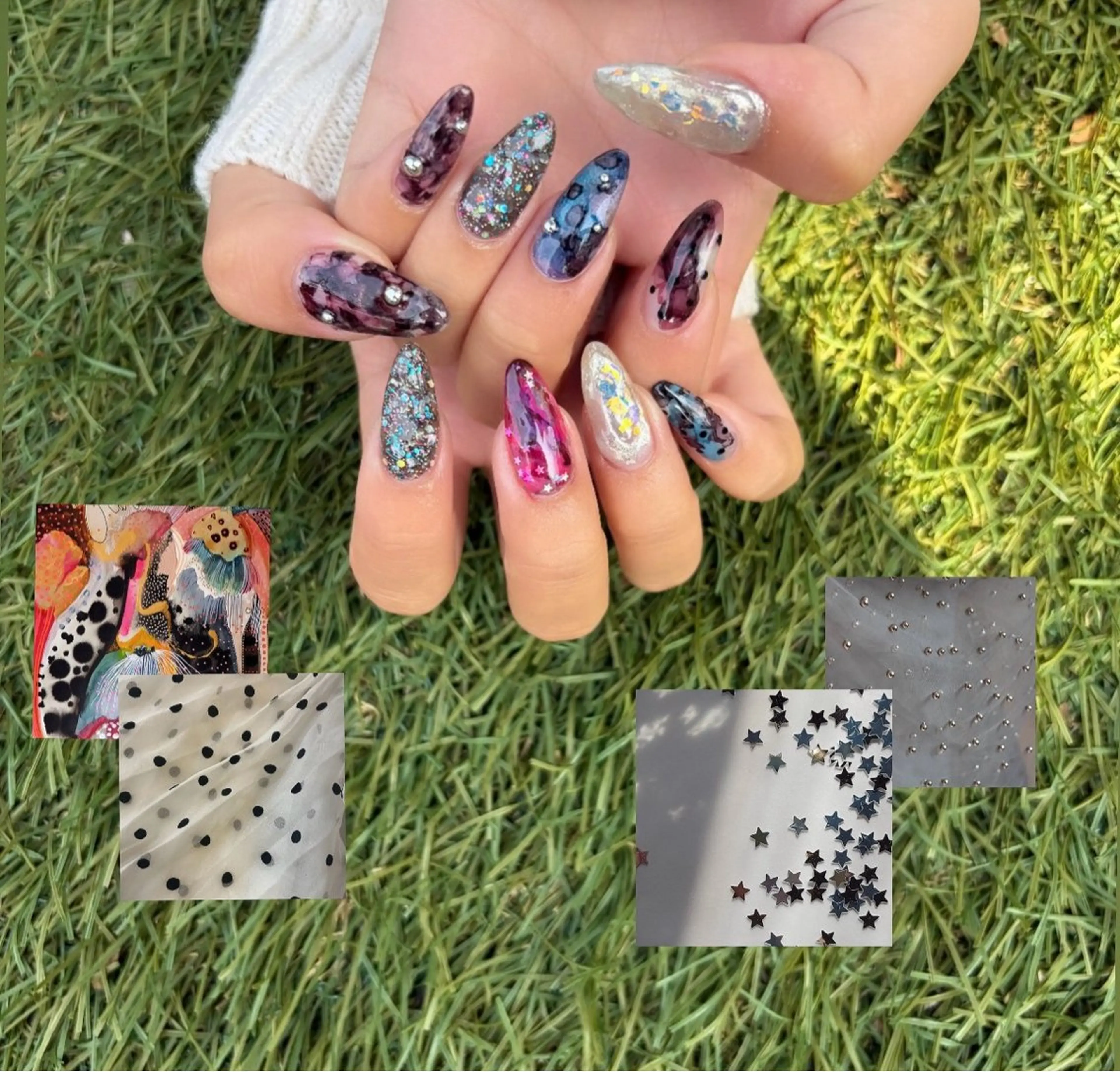 ネイル 持ち込み Lowé所属・Lowé みるくのネイルデザイン