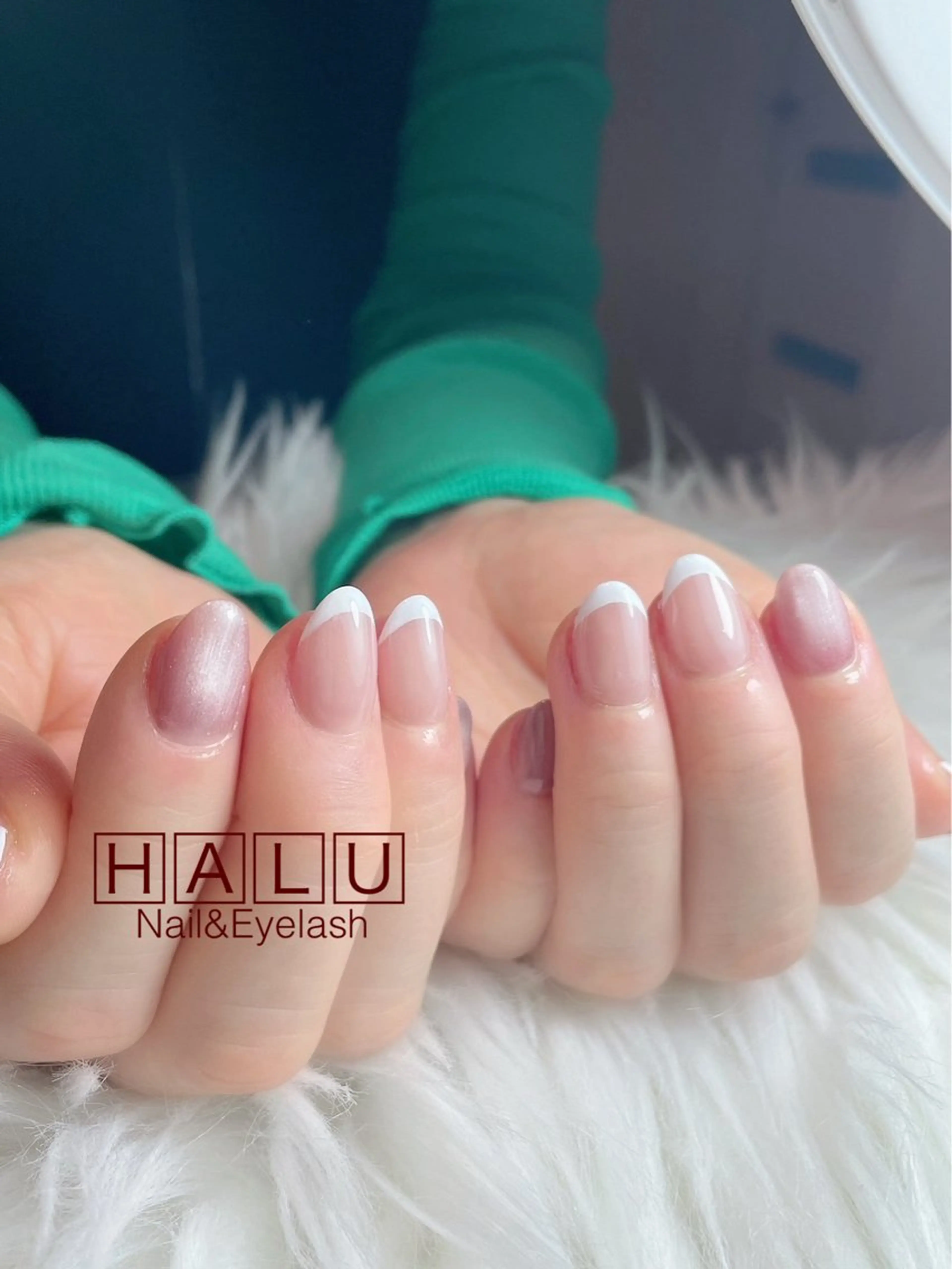 ネイル フレンチネイル HALU ハルのネイルデザイン