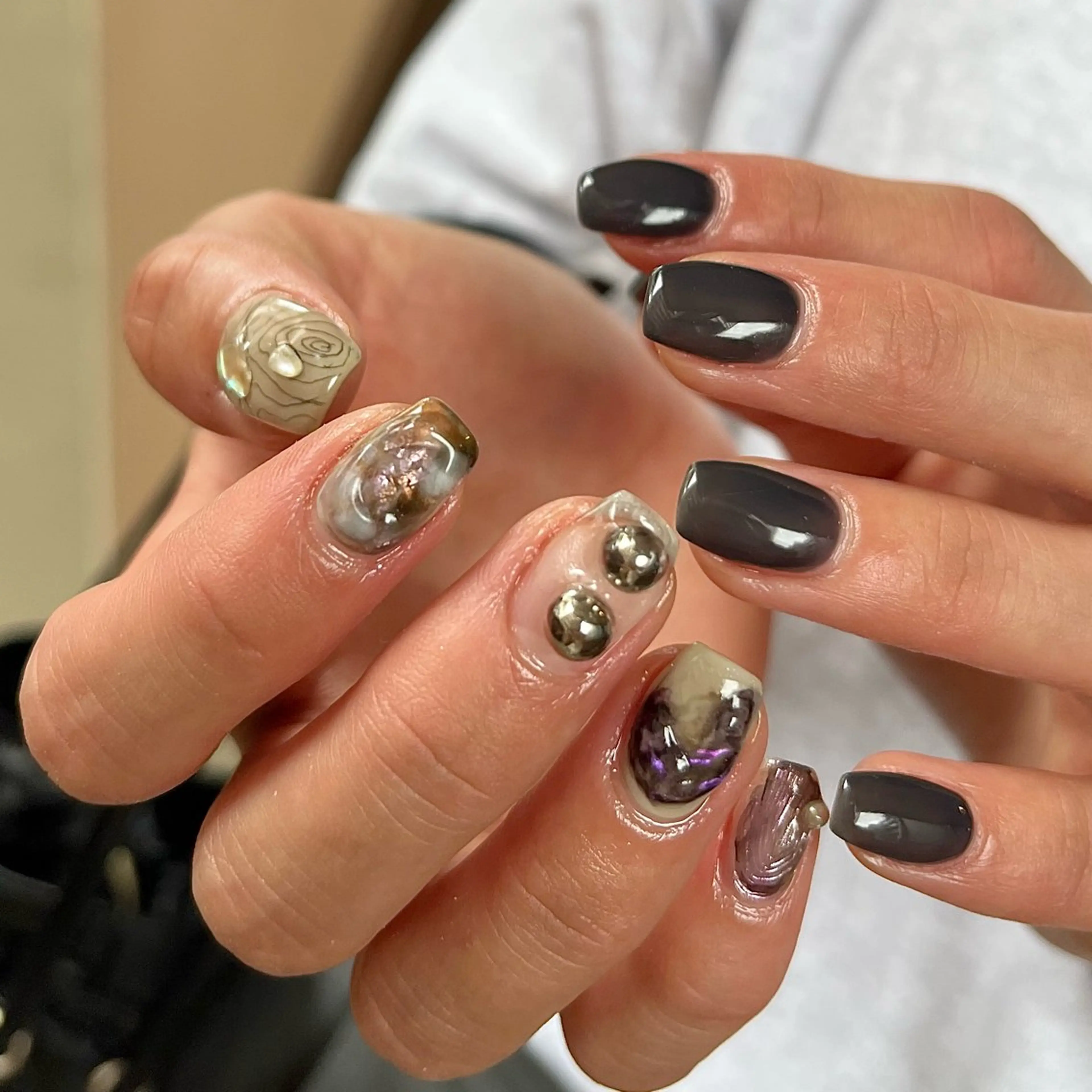 ネイル ハンドネイル nail salon O (en)所属・vegh. nail／阿波座のネイルデザイン