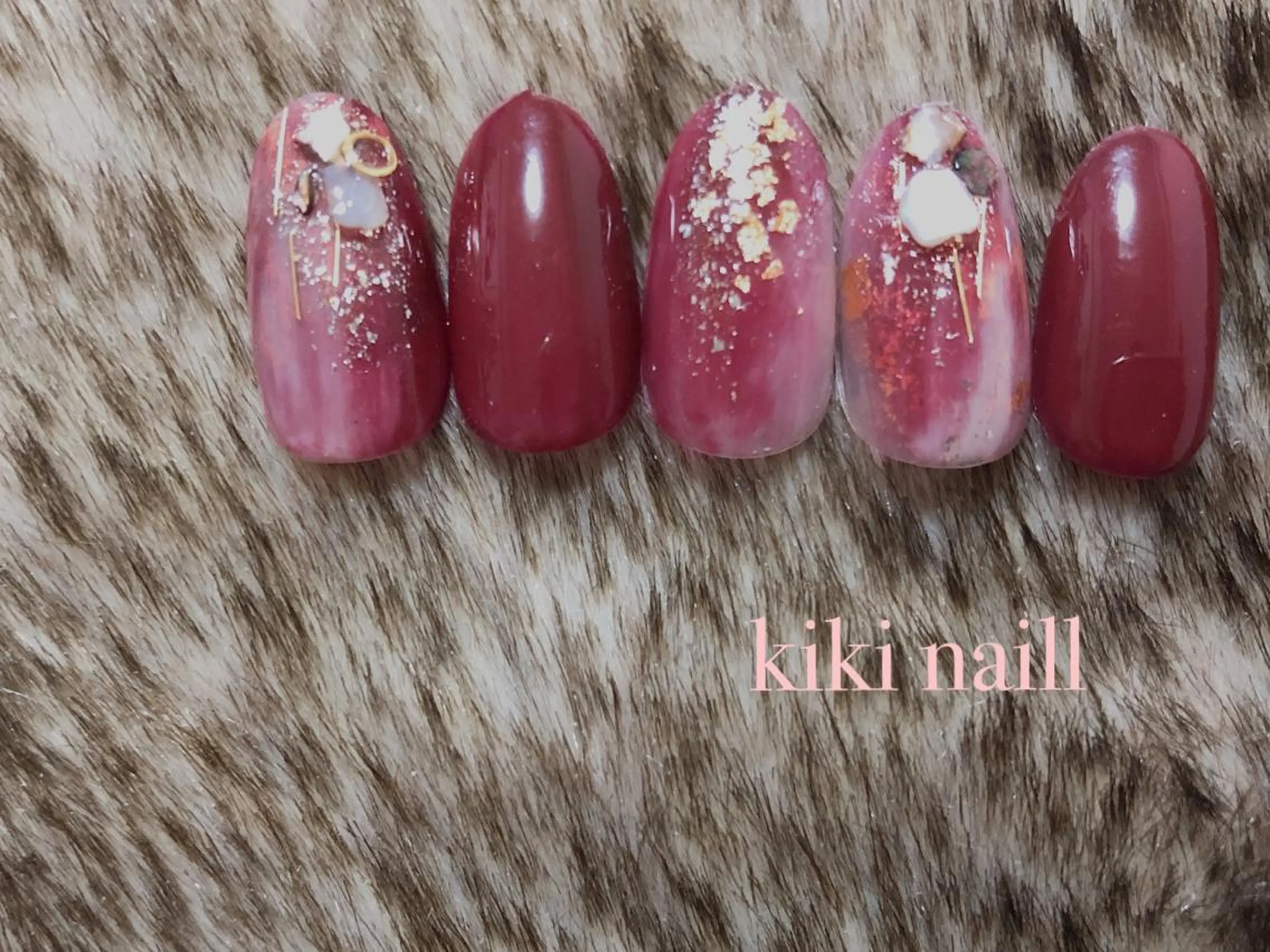 ネイル ニュアンスネイル kiki nail 二子玉川のネイルデザイン