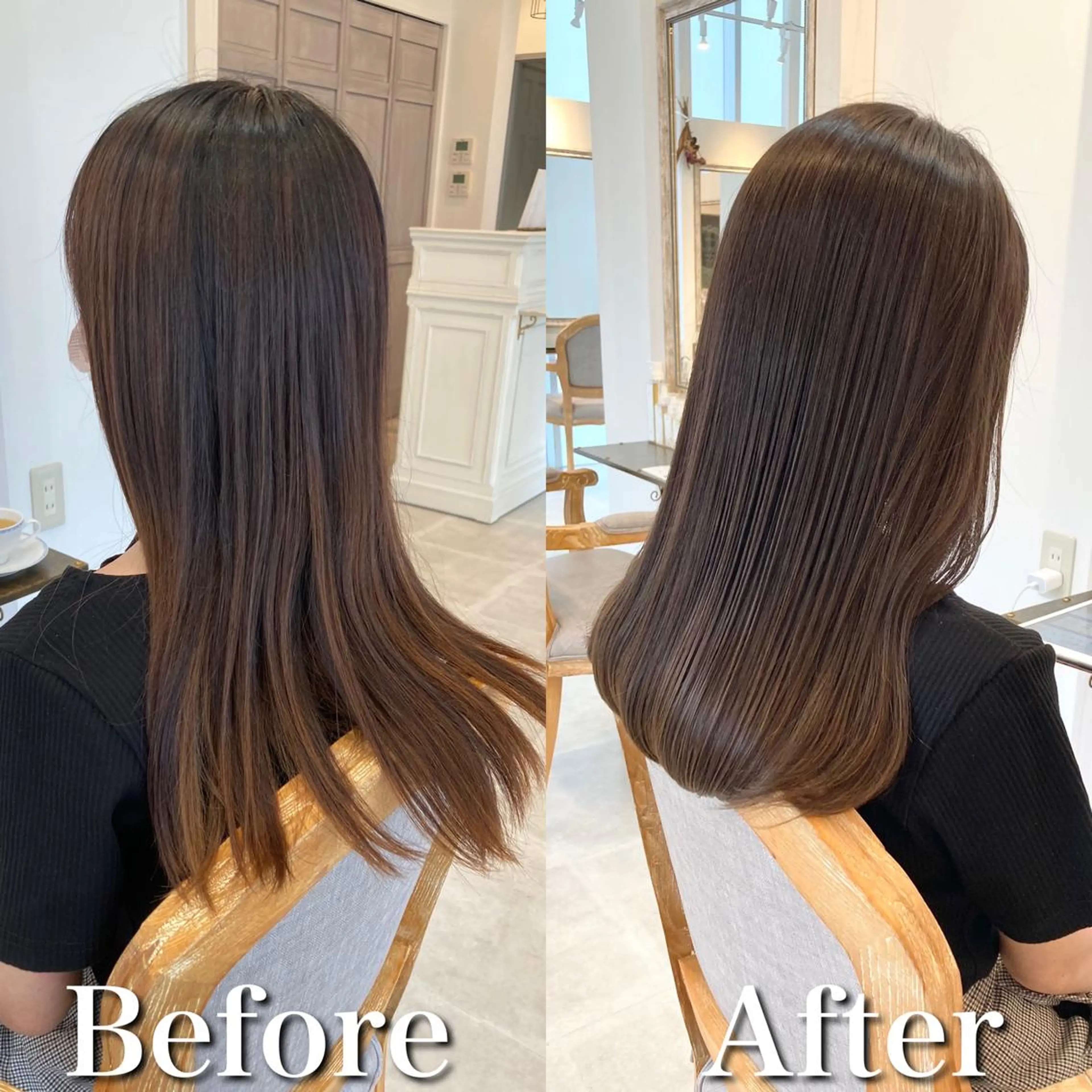 セミロング ボブ& 髪質改善FUMIYAのヘアスタイル