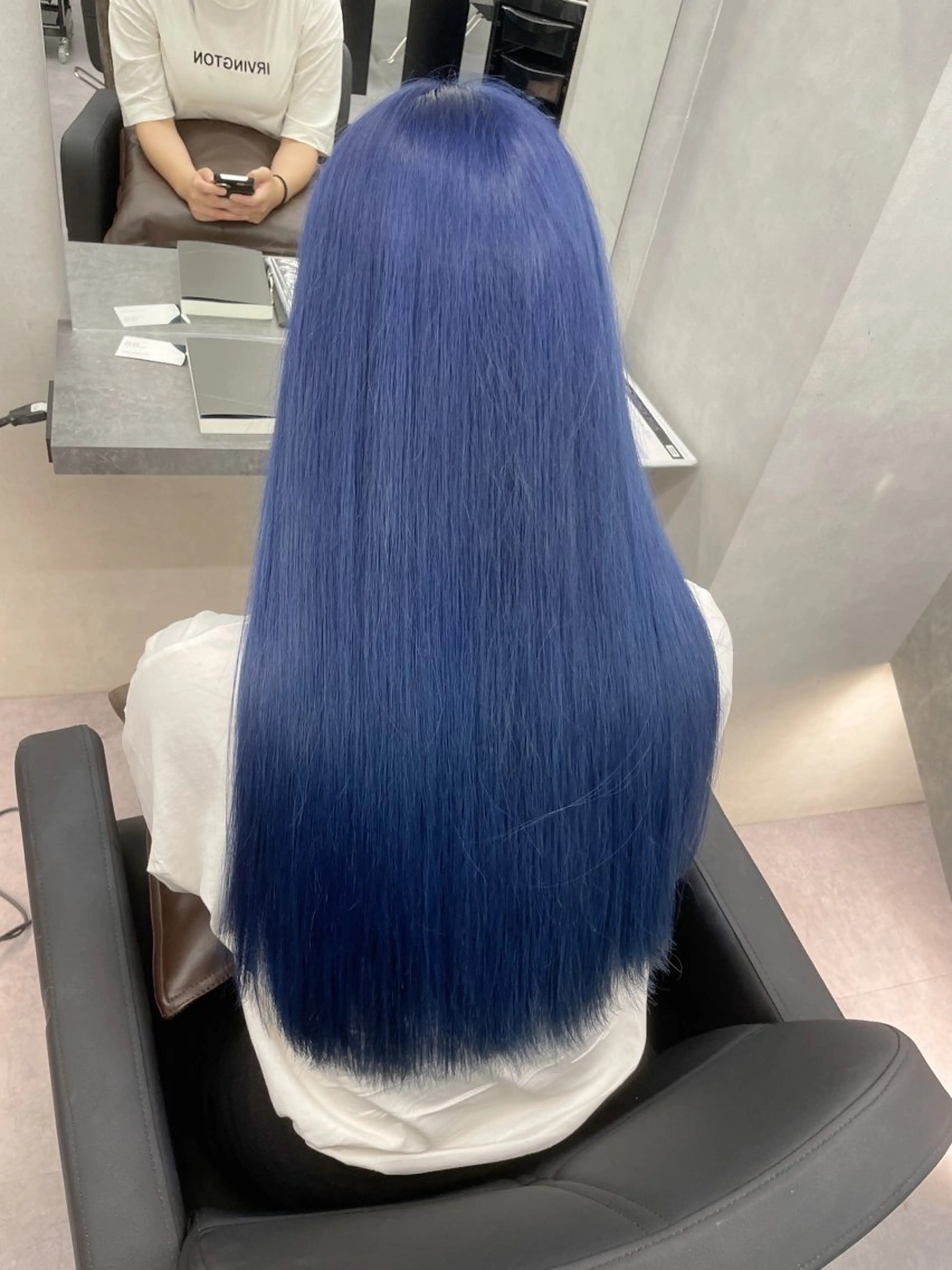 ロング カラー アッシュ ベージュカラー 黒髪 ブロンド ブロンドベージュ ikuma/ ミルクティーのヘアスタイル