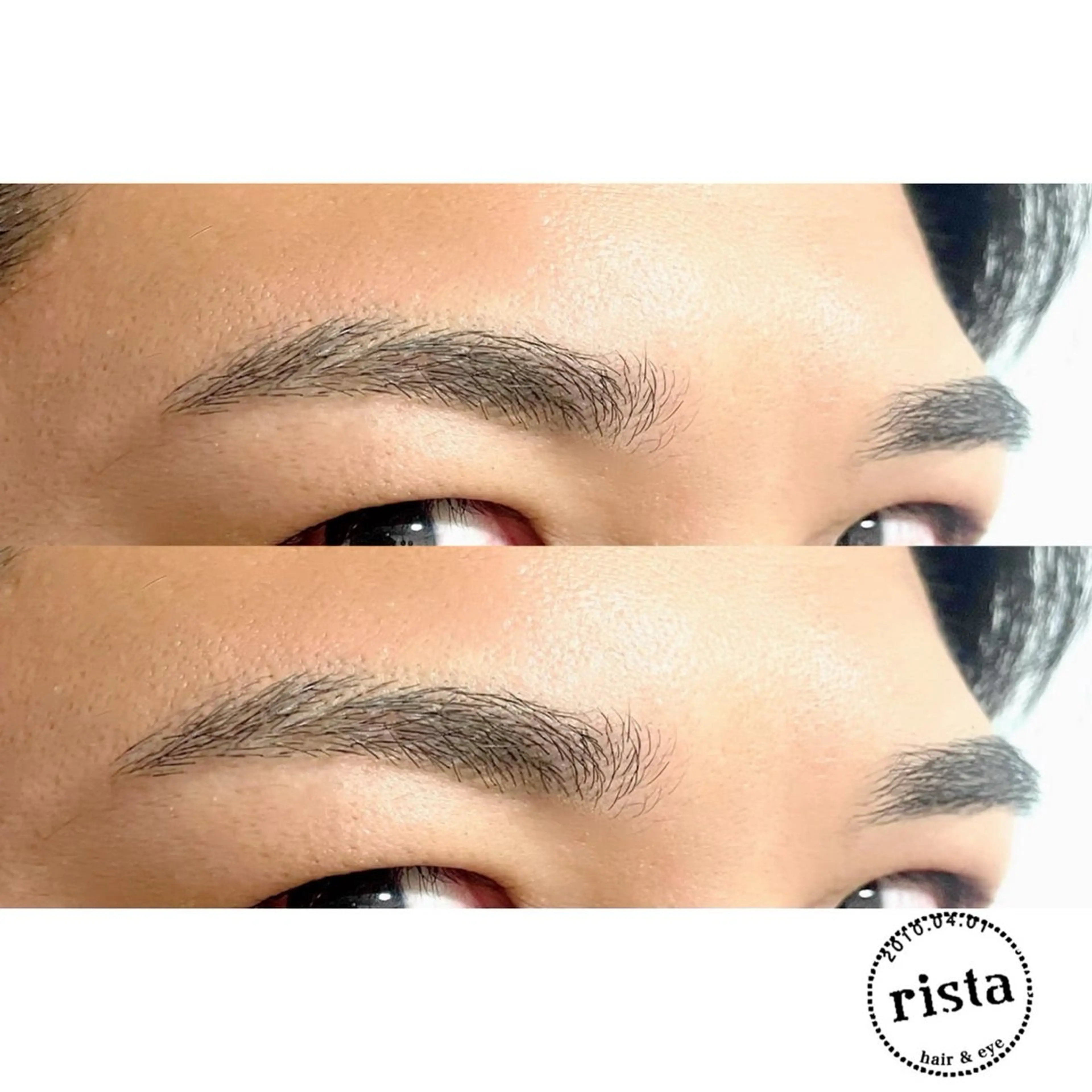 アイブロウ◎ rista藤岡佳世のヘアスタイル